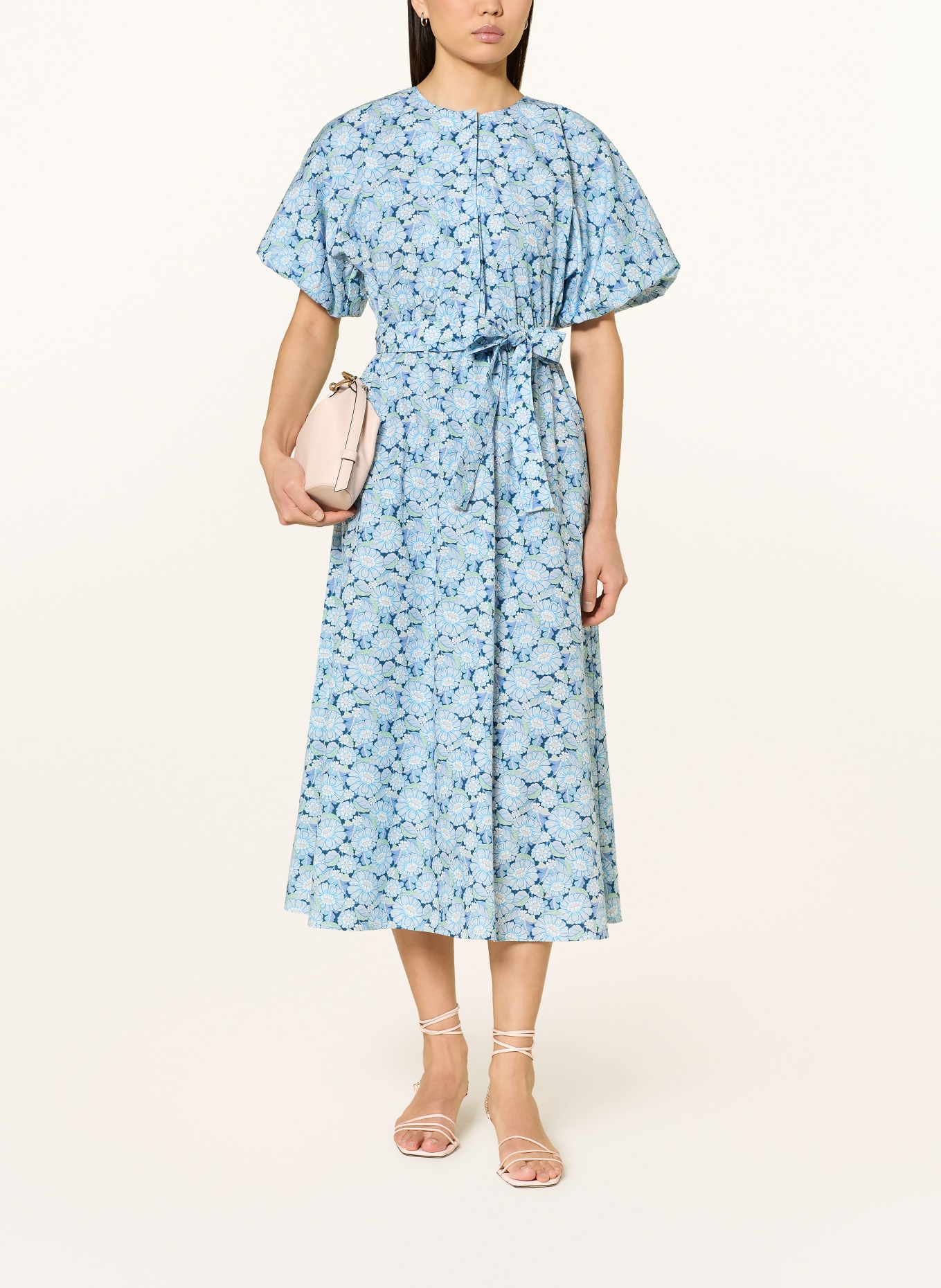 Rich & Royal Kleid: HELLBLAU / HELLGRÜN / DUNKELBLAU