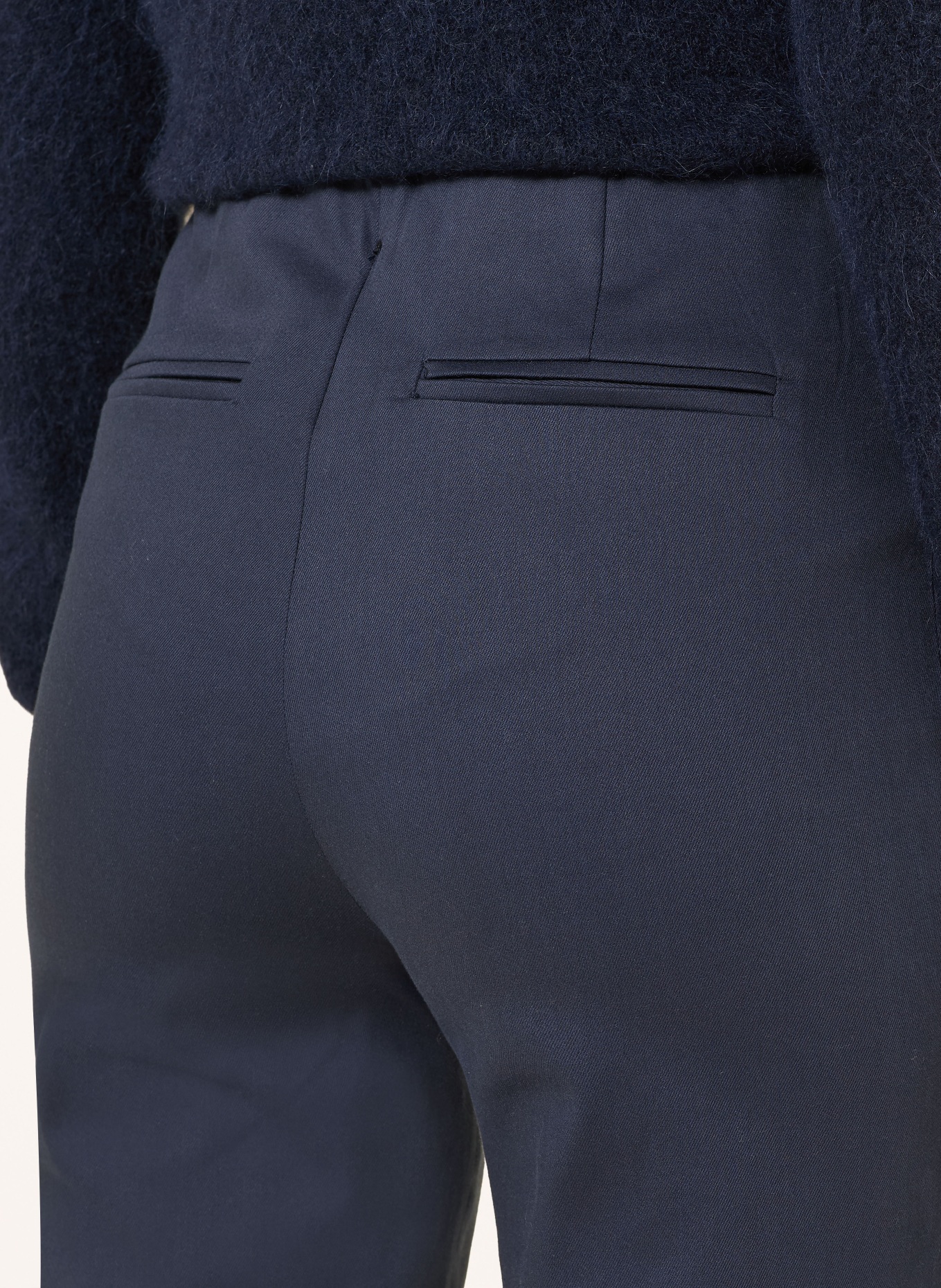 Rich & Royal Pantalon 7/8: BLEU FONCÉ