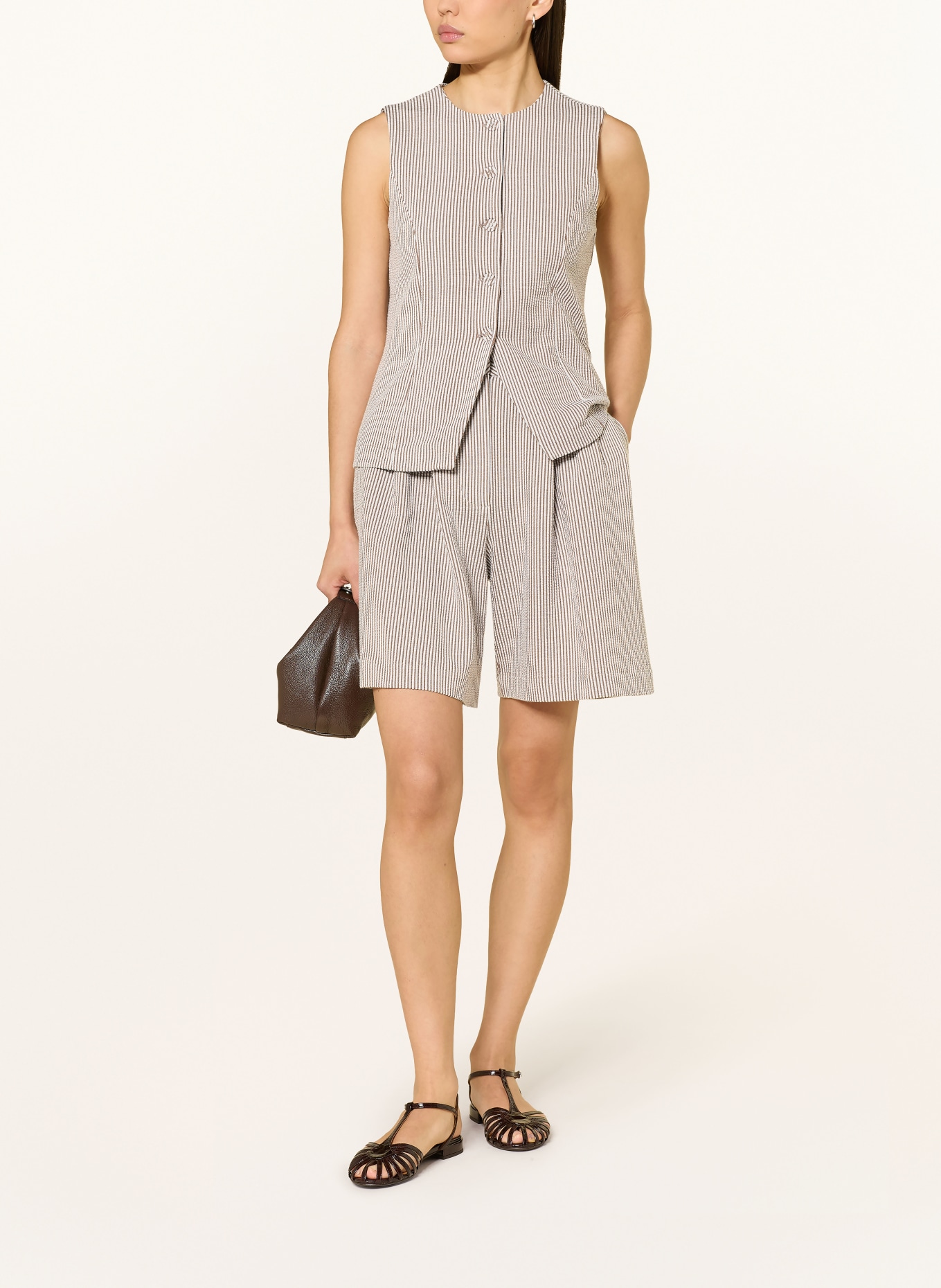 Rich & Royal Jerseyshorts: BRUIN / ECRU