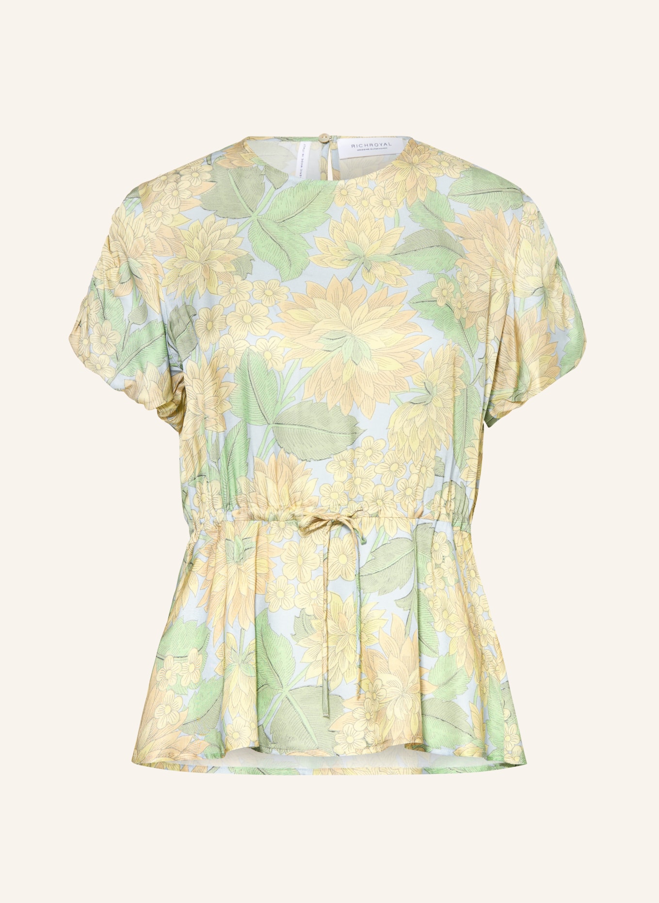 Rich & Royal Blusenshirt: HELLGRÜN / HELLGELB / HELLBLAU