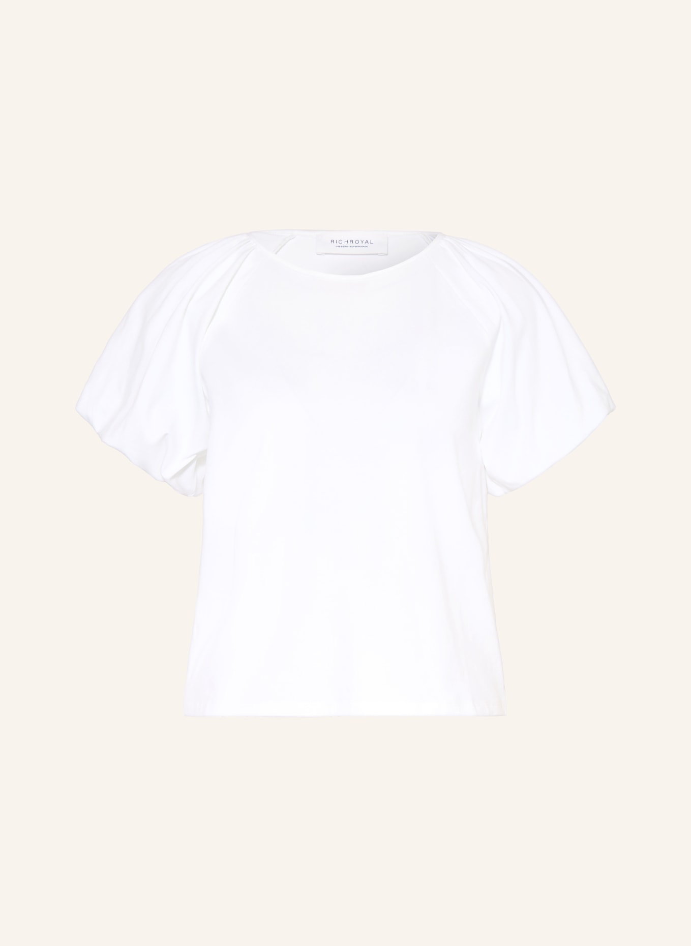 Rich & Royal T-Shirt: WEISS