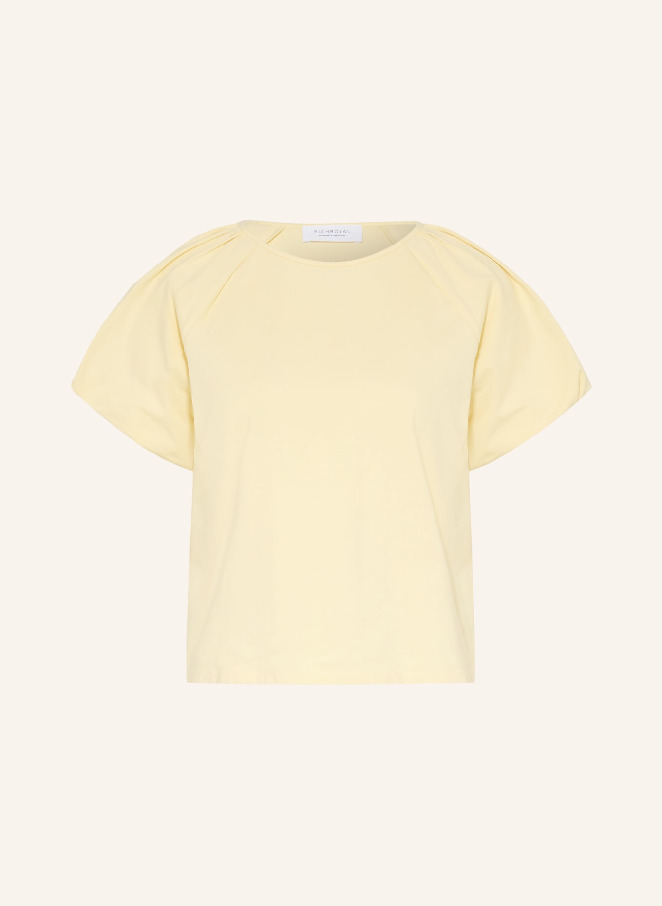 Rich & Royal T-Shirt: HELLGELB