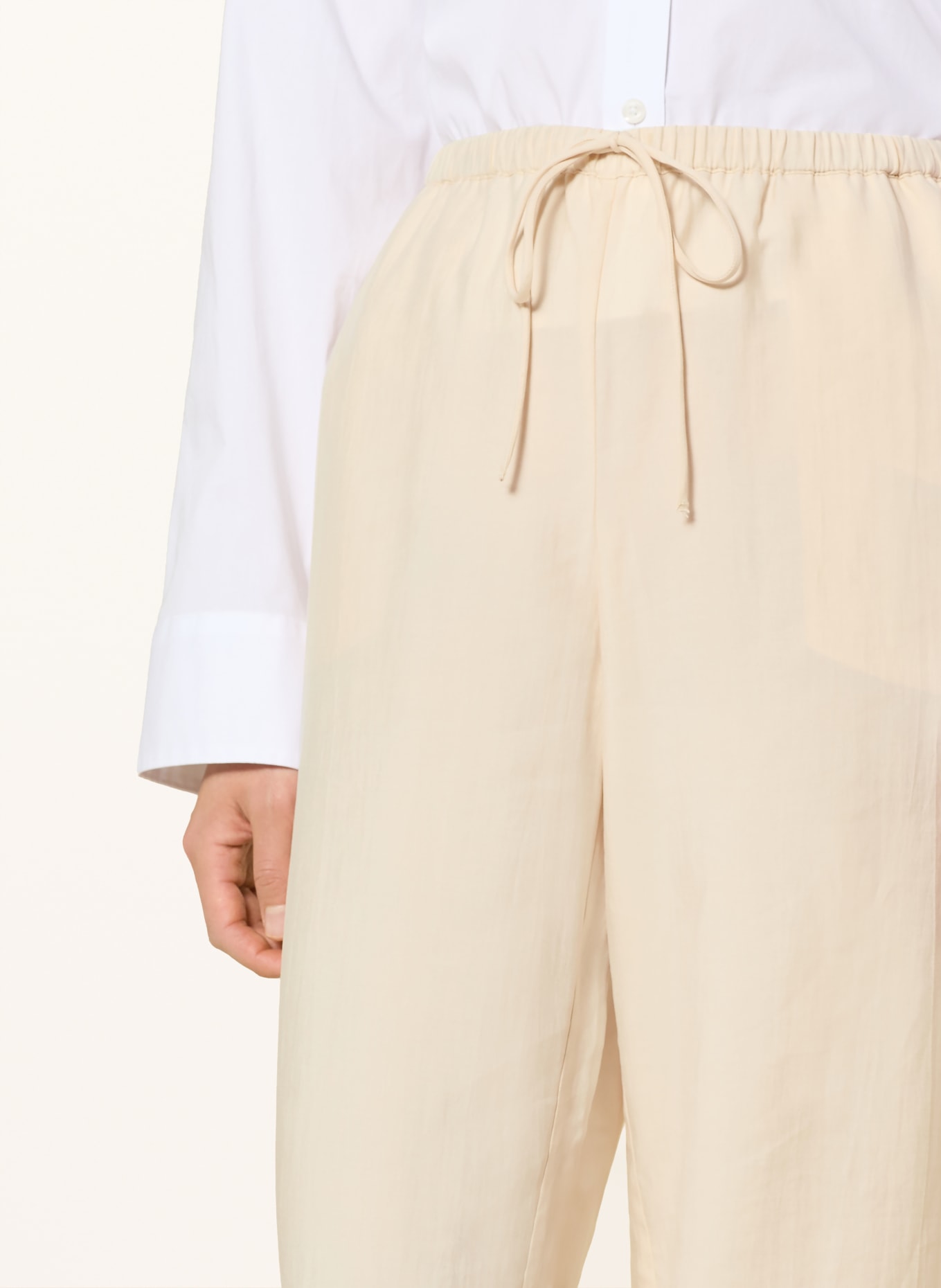 Rich & Royal kalhoty: KRÉMOVÁ