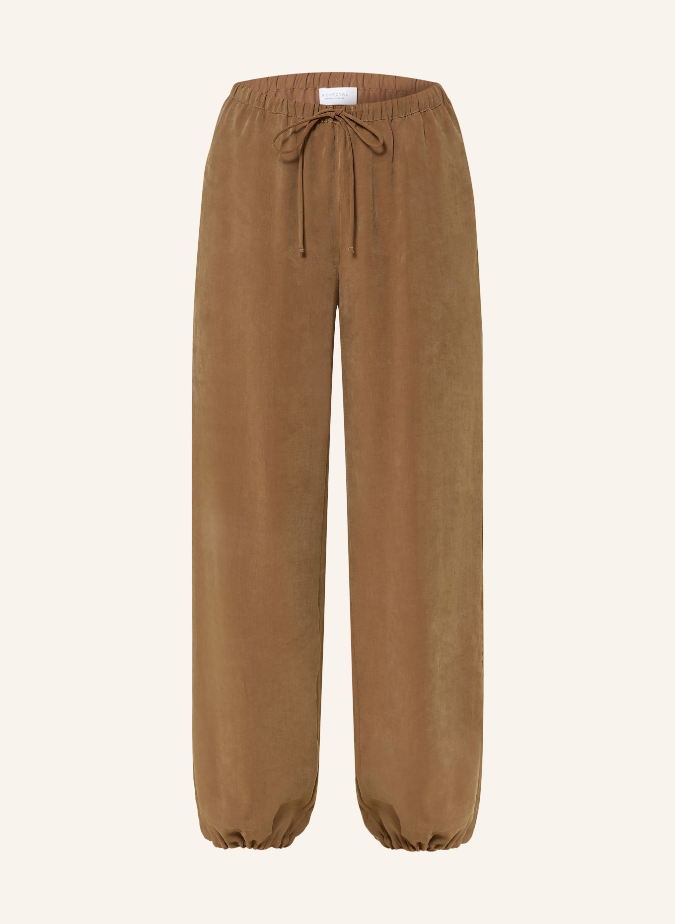 Rich & Royal kalhoty: HNĚDÁ