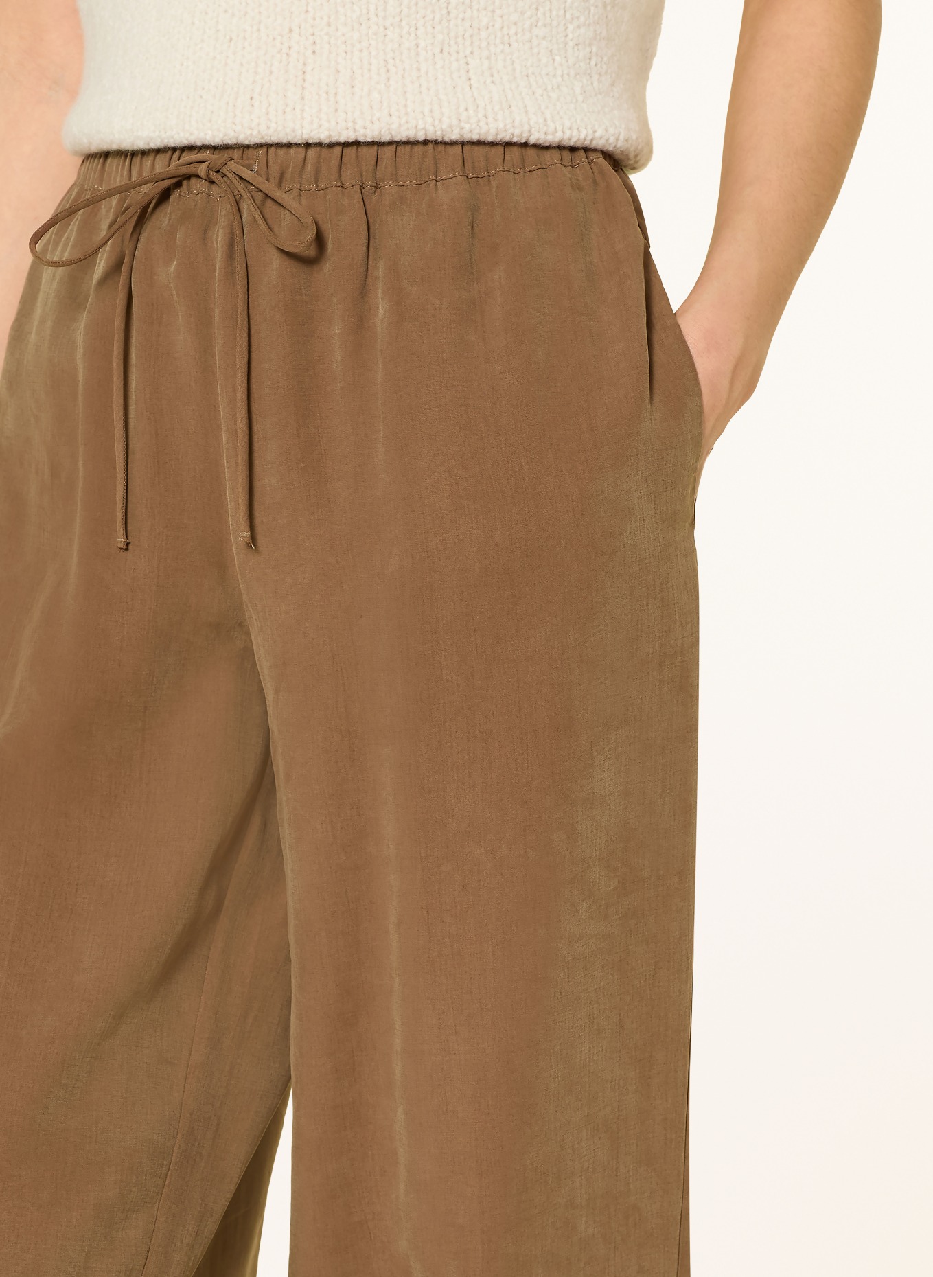 Rich & Royal kalhoty: HNĚDÁ