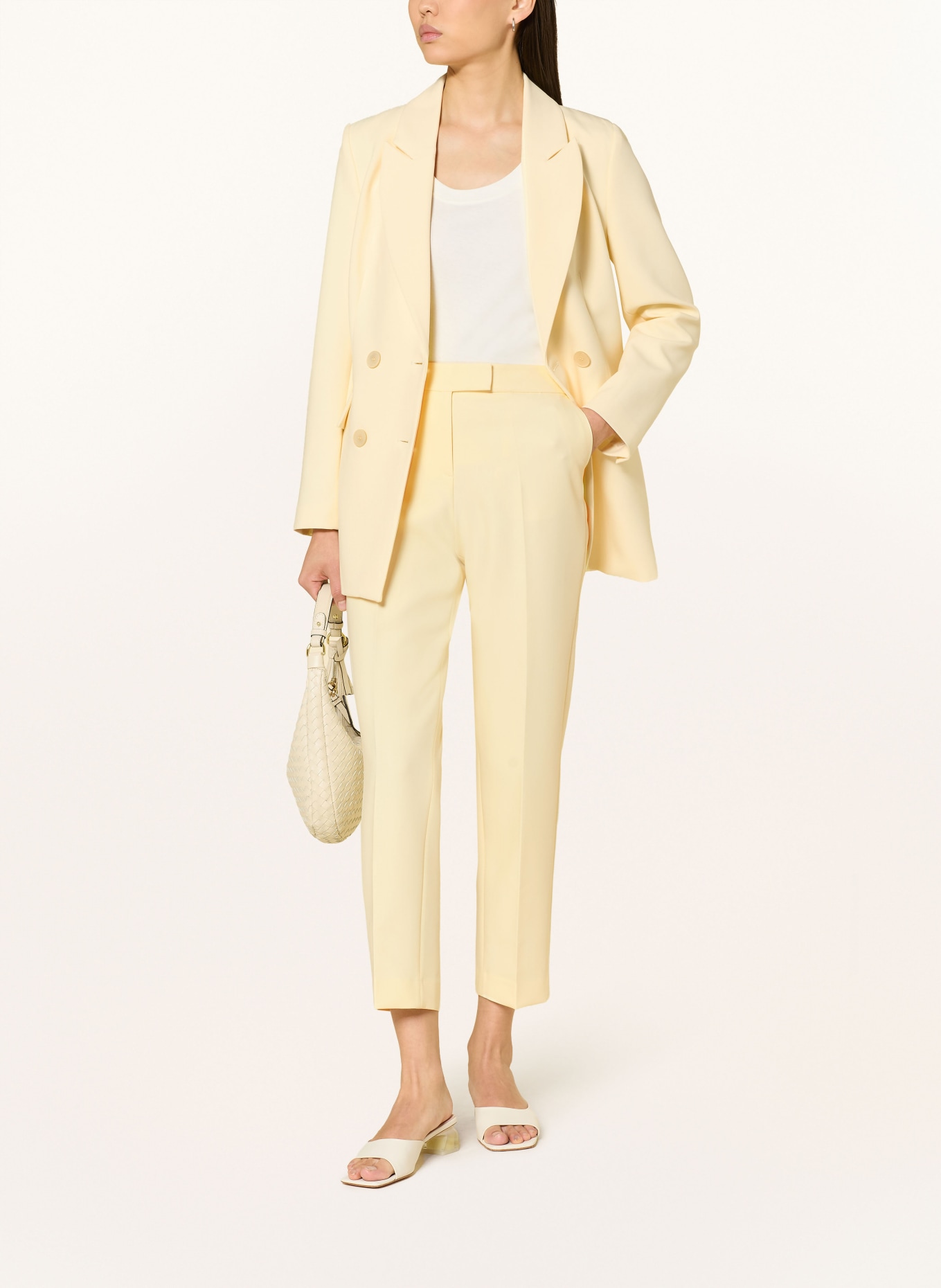 Rich & Royal 7/8-broek: LICHTGEEL