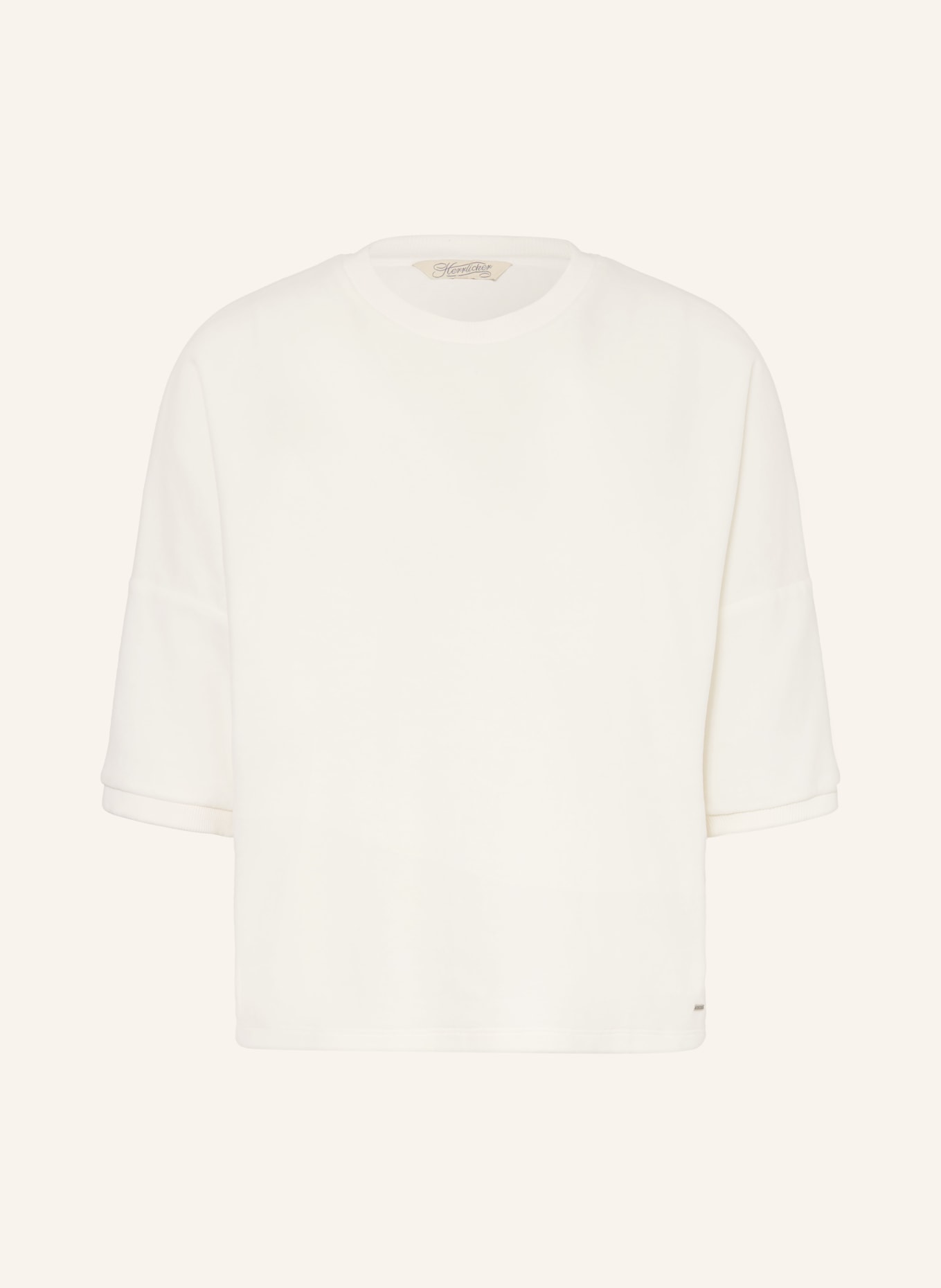 Herrlicher Nickishirt SMILA: CRÈME