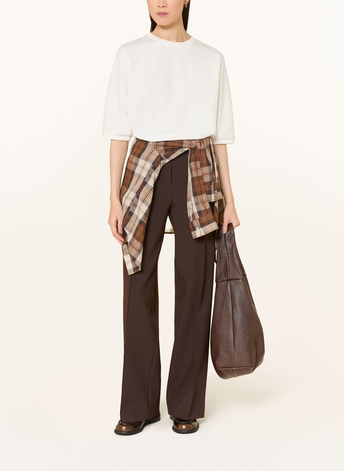 Herrlicher Nickishirt SMILA: CRÈME
