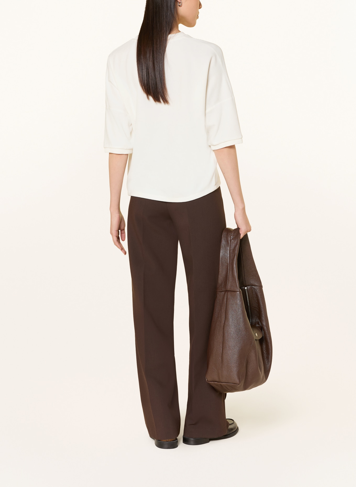 Herrlicher Nickishirt SMILA: CRÈME