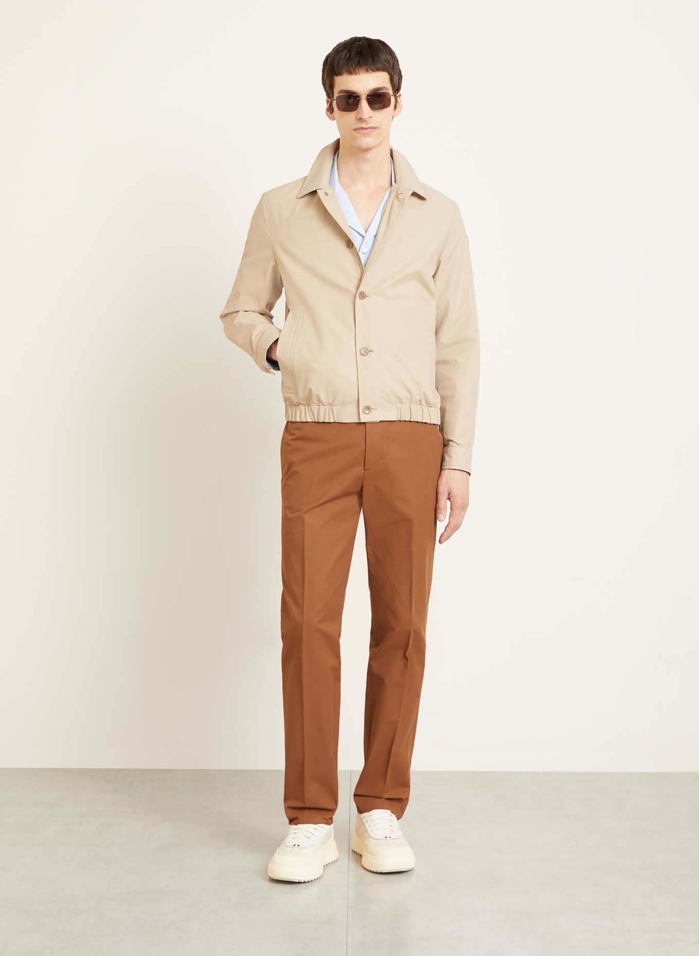 MONCLER Overjacket GILBEN: BEIGE