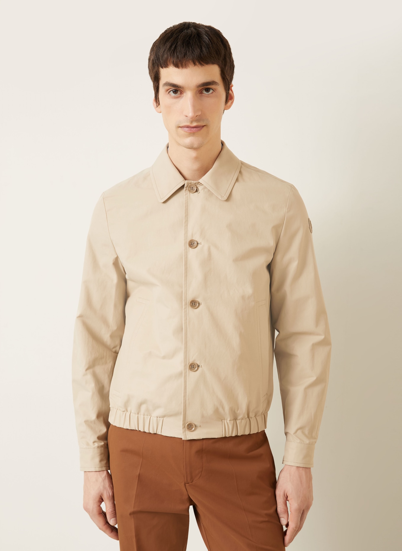 MONCLER Overjacket GILBEN: BEIGE