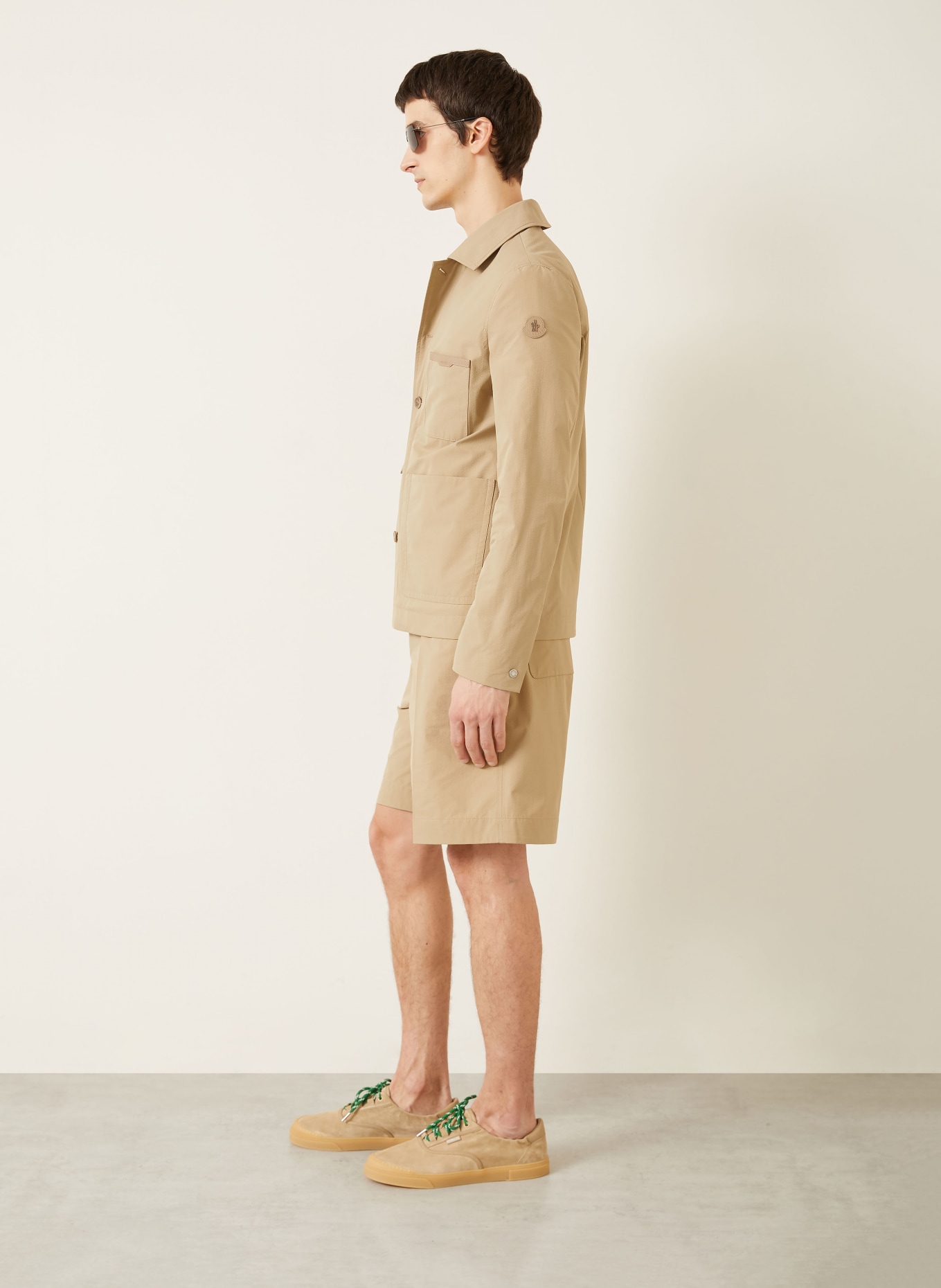 MONCLER shorts: BEIGE