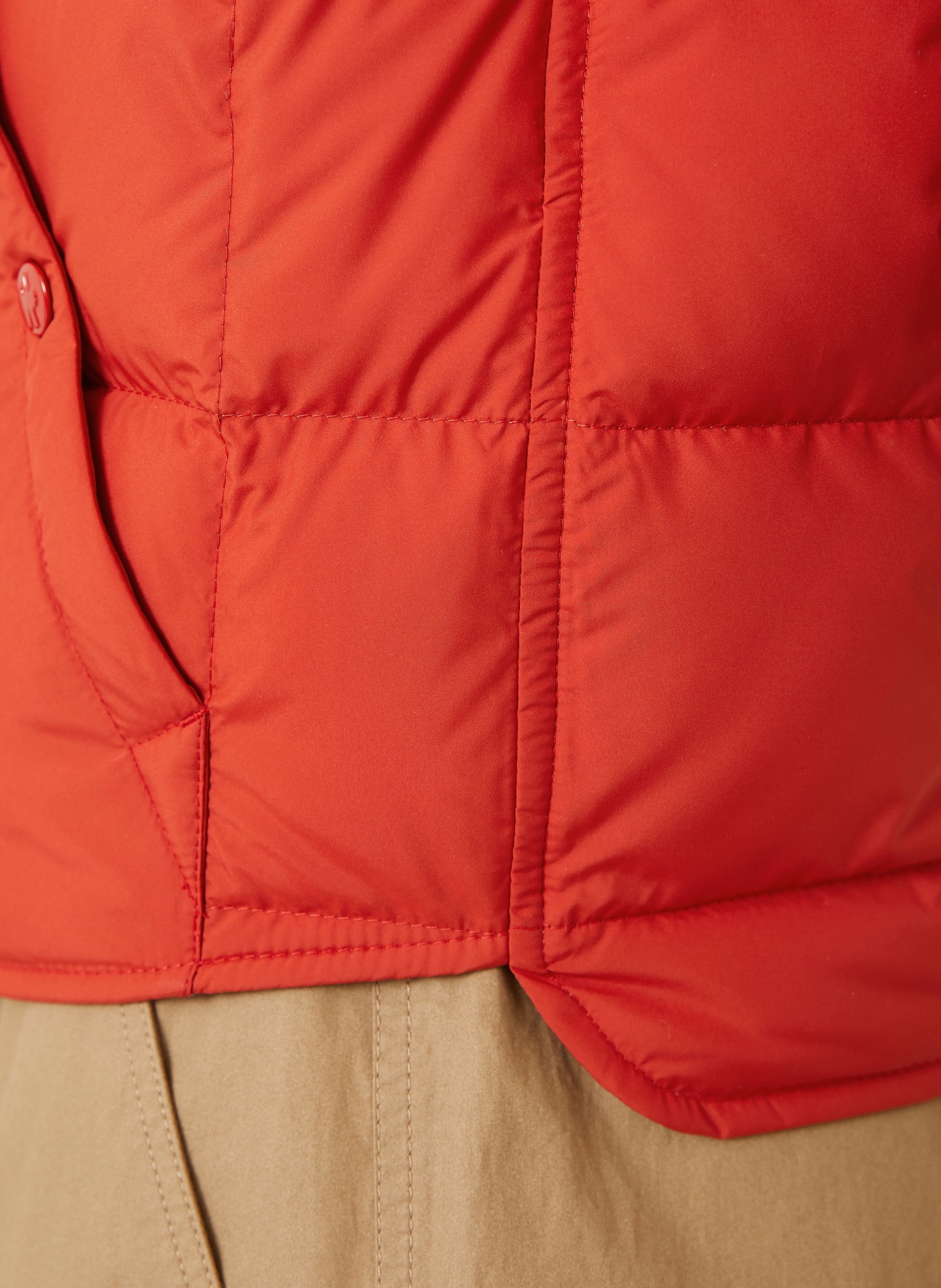 MONCLER Daunenweste ELBERTON: ROT