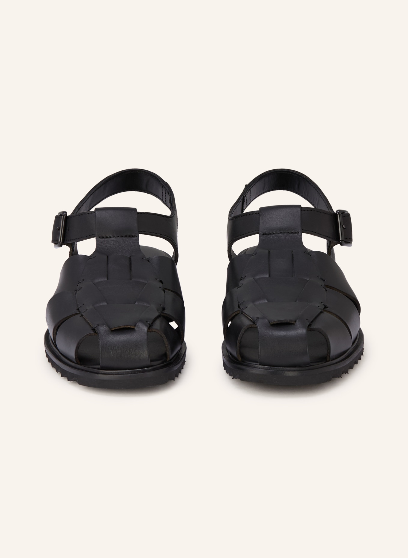 Paraboot Sandalen SANTORIN: SCHWARZ