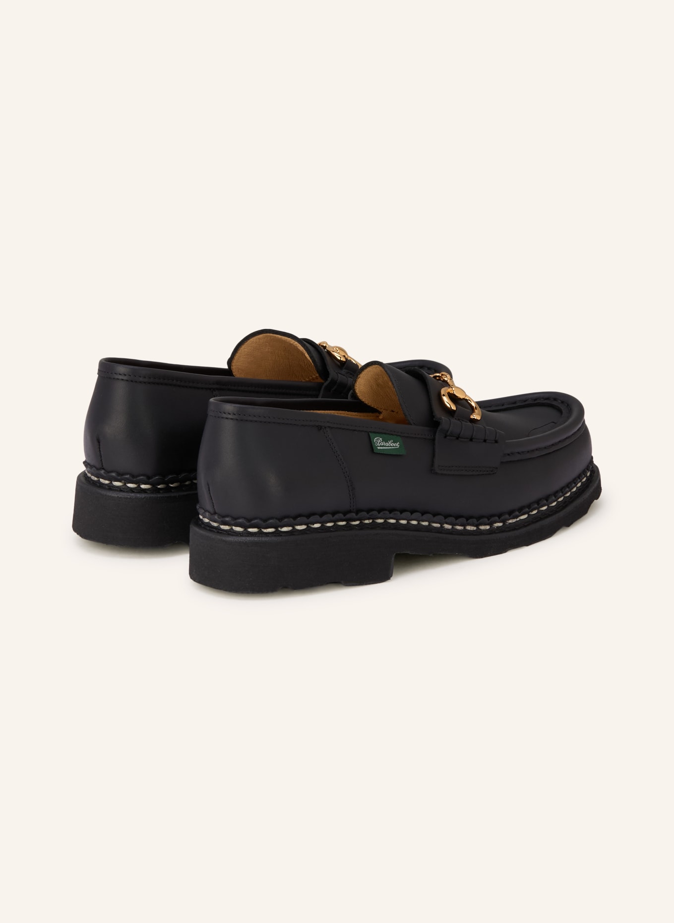 Paraboot Loafer ORSAYTI: SCHWARZ / GOLD