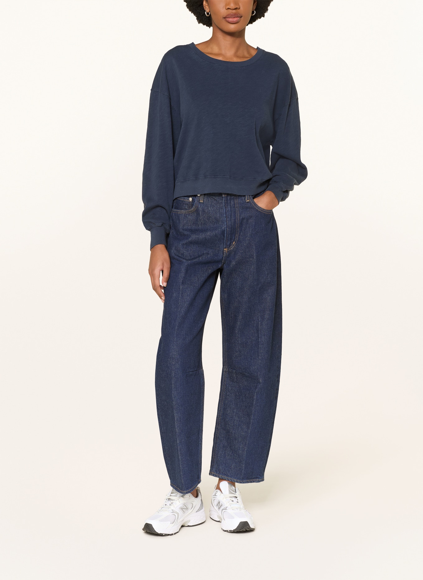 American Vintage Tričko SONOMA: TMAVĚ MODRÁ