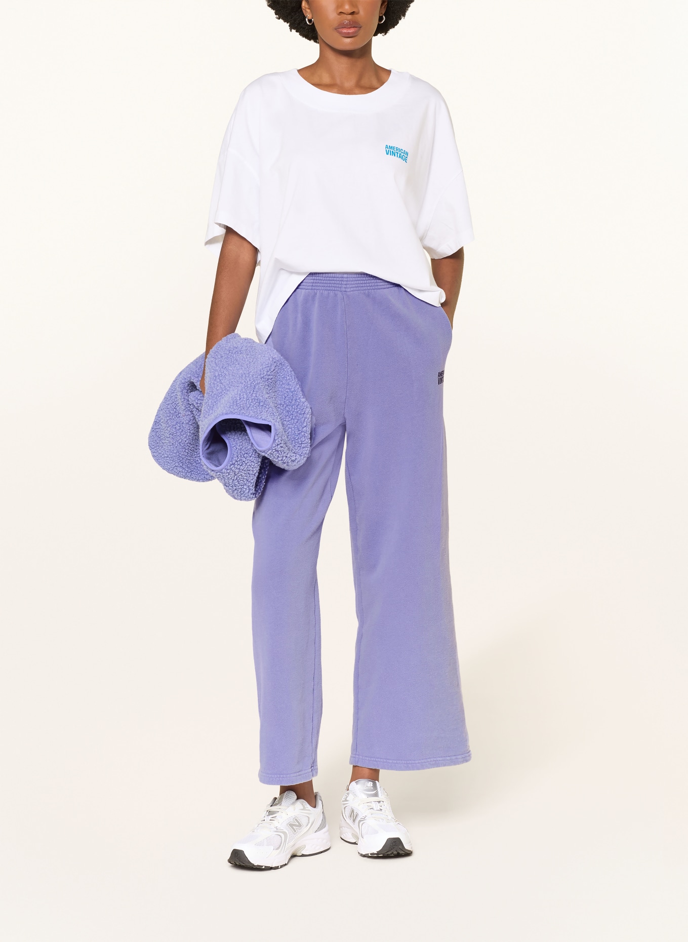 American Vintage Tričko GIXY: BÍLÁ