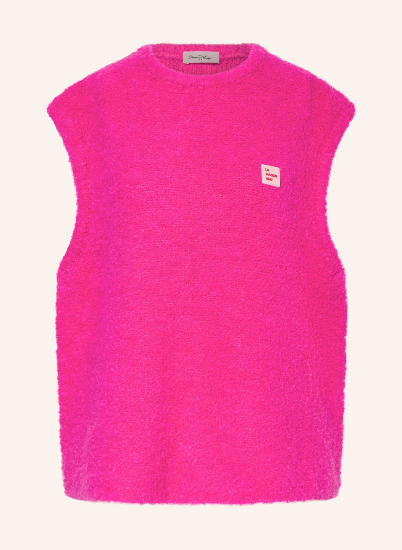 American Vintage Oversized-Pullunder ZOLLY: NEONPINK