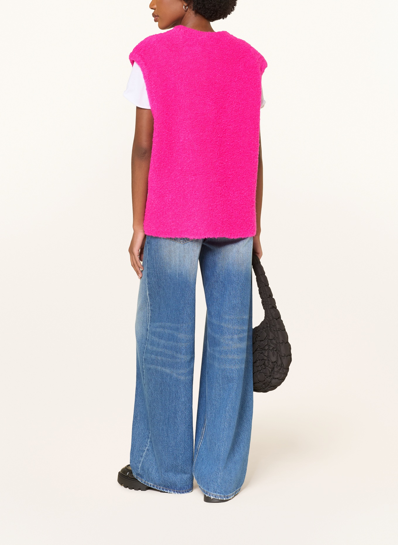 American Vintage Oversized-Pullunder ZOLLY: NEONPINK