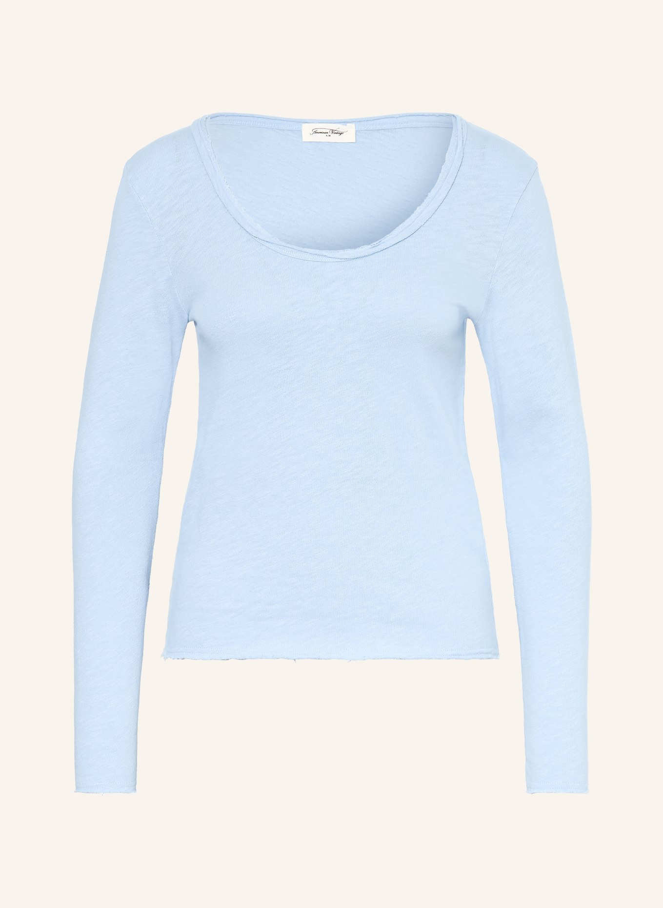 American Vintage Dlouhé rukávy SONOMA: TMAVĚ MODRÁ