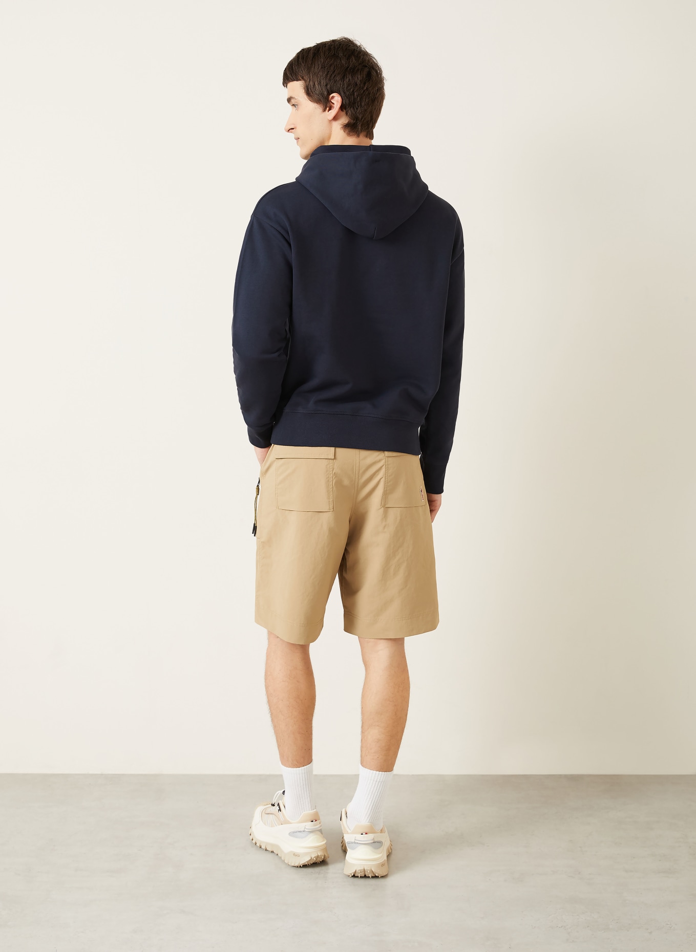 MONCLER GRENOBLE Hoodie: DUNKELBLAU