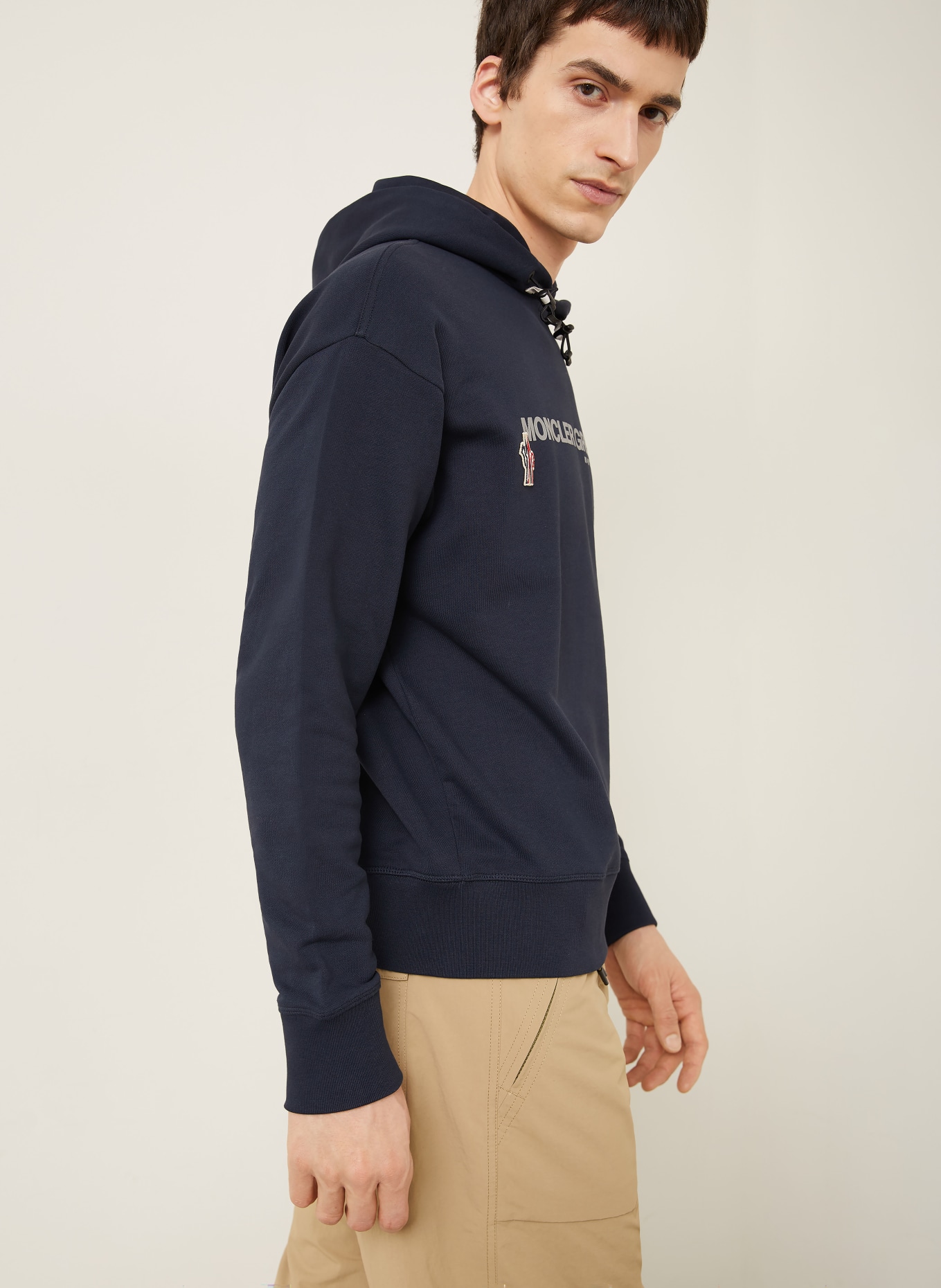 MONCLER GRENOBLE Hoodie: DUNKELBLAU