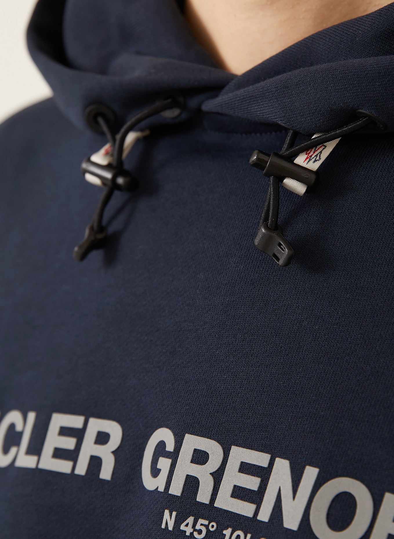 MONCLER GRENOBLE Hoodie: DUNKELBLAU