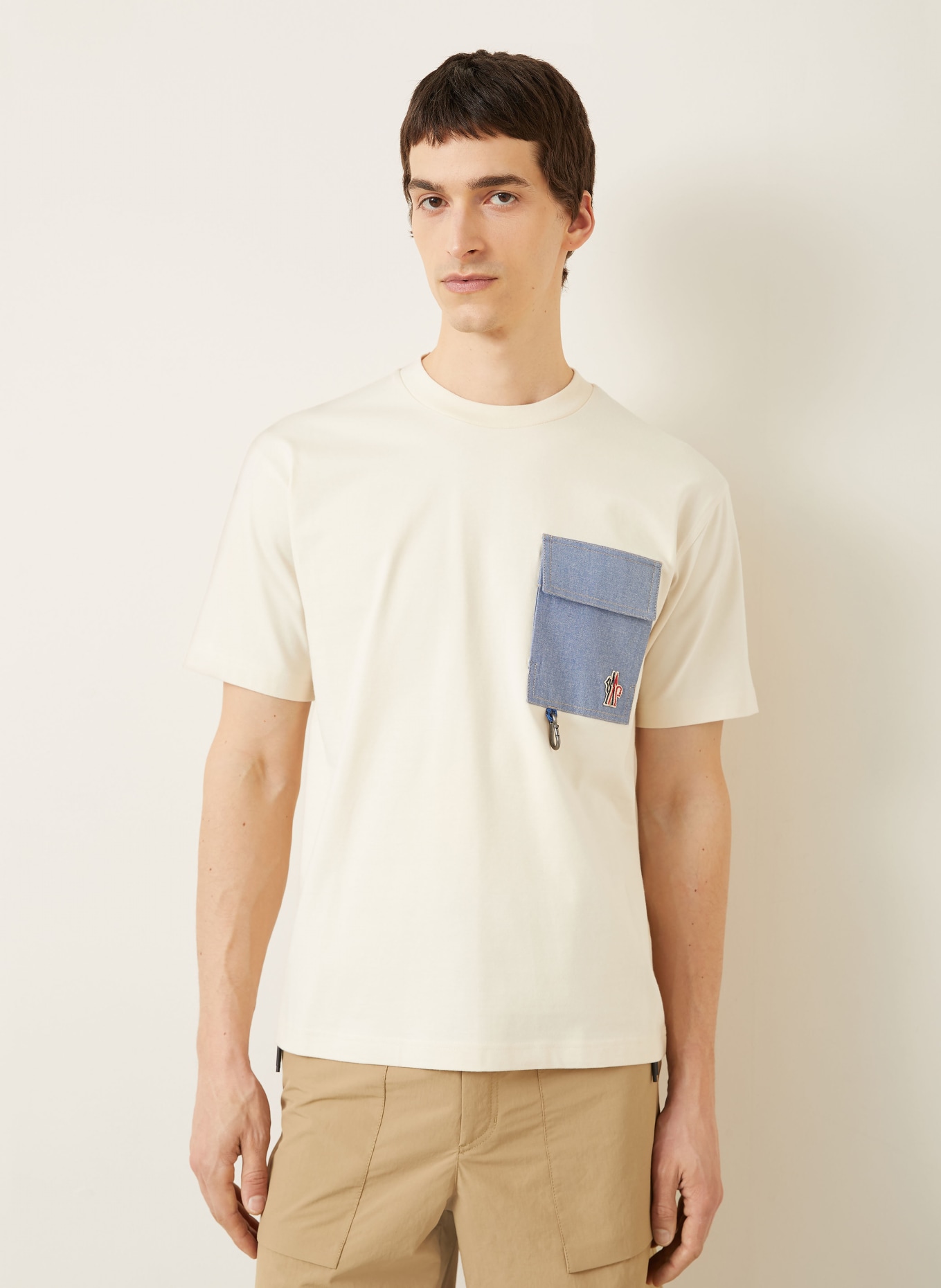 MONCLER GRENOBLE T-Shirt: BEIGE