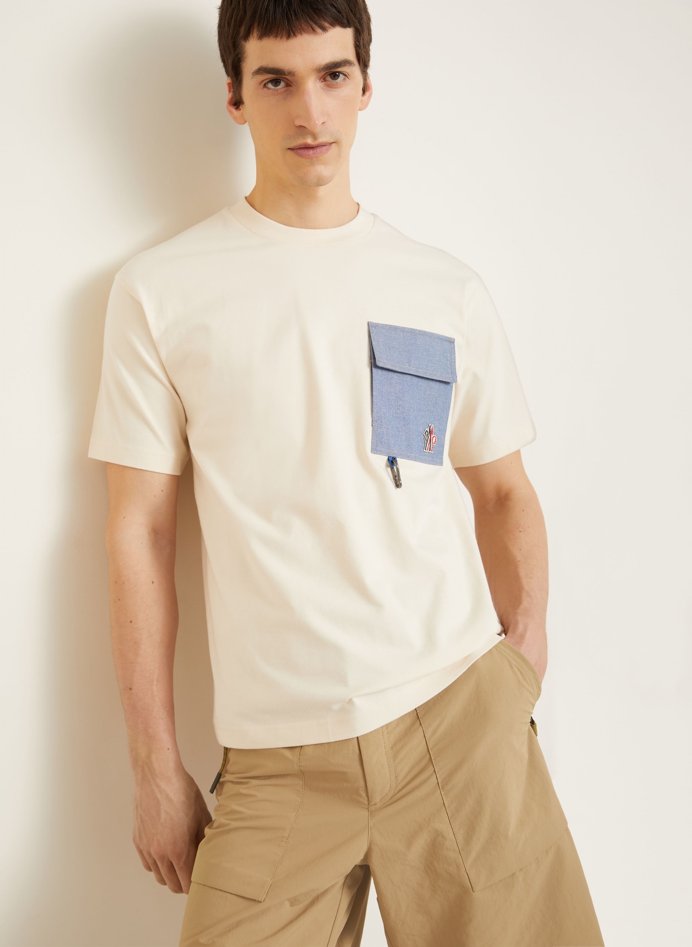 MONCLER GRENOBLE T-Shirt: BEIGE