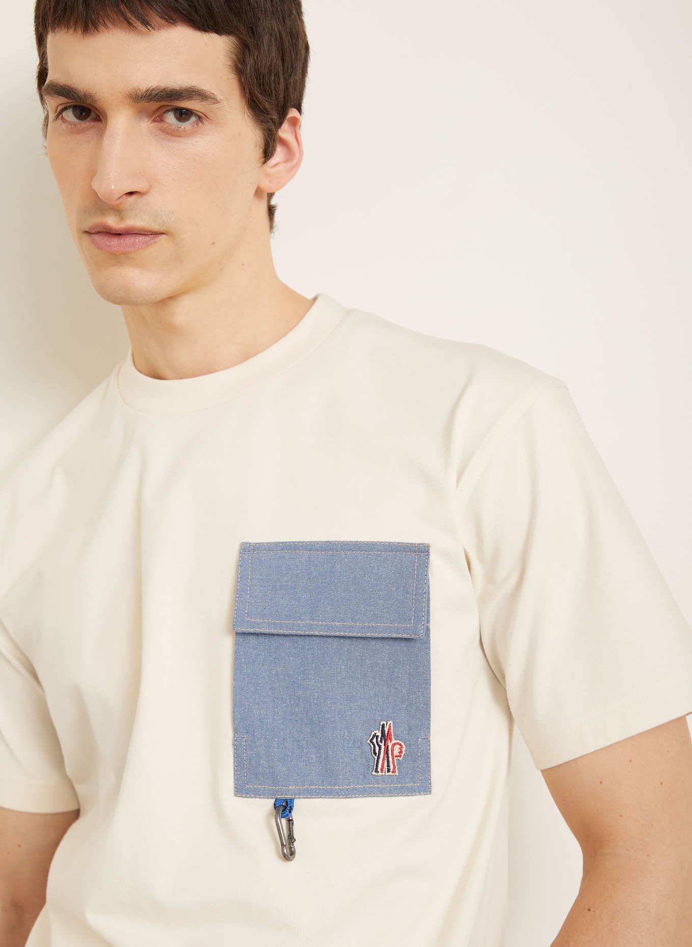 MONCLER GRENOBLE T-Shirt: BEIGE