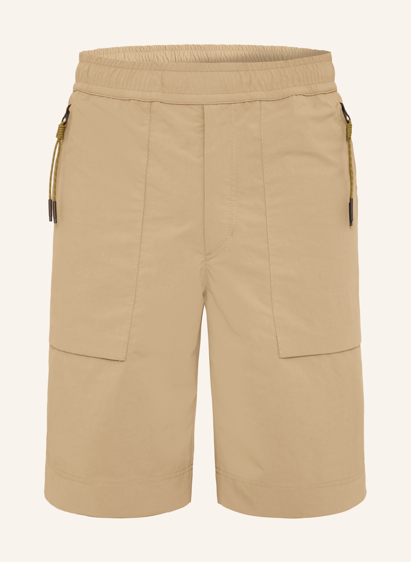 MONCLER GRENOBLE shorts: CAMEL