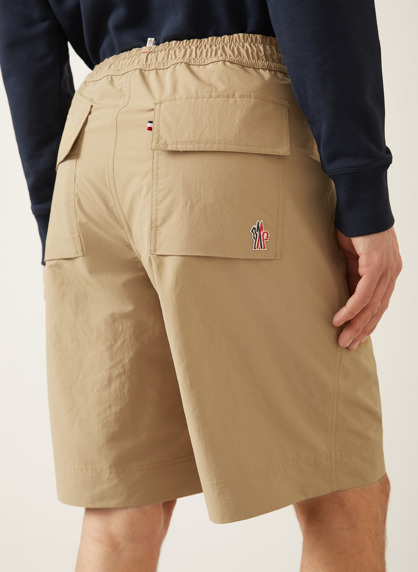 MONCLER GRENOBLE shorts: CAMEL