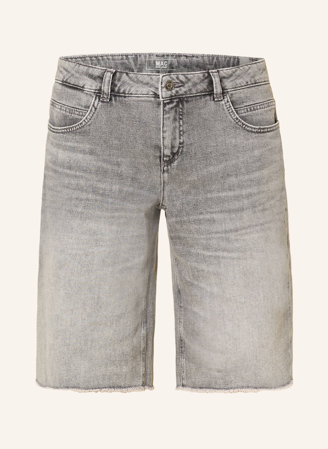 MAC Jeans Bermuda shorts RICH: D366 ash grey used wash
