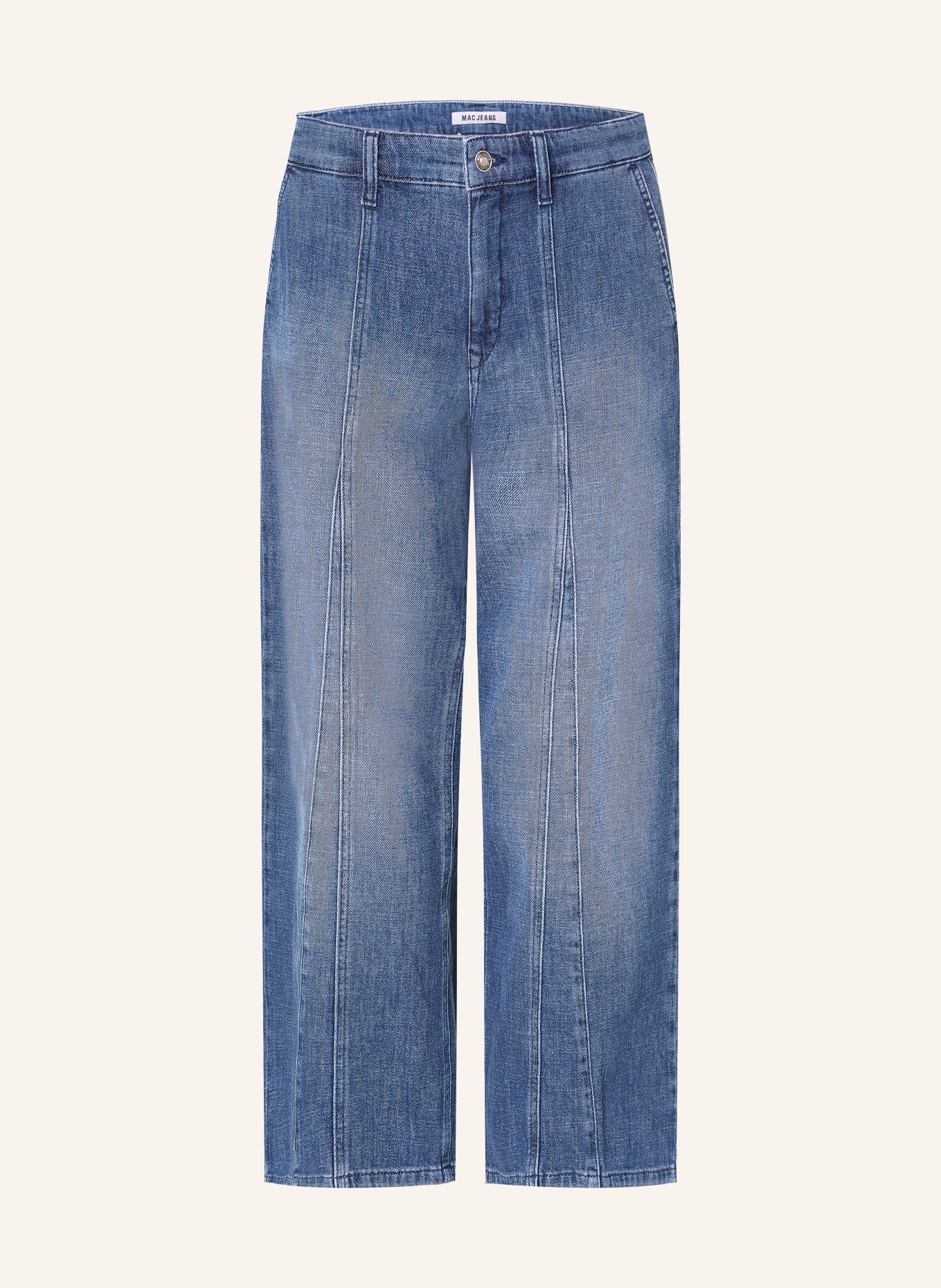 MAC JUNA denim culottes: BLUE