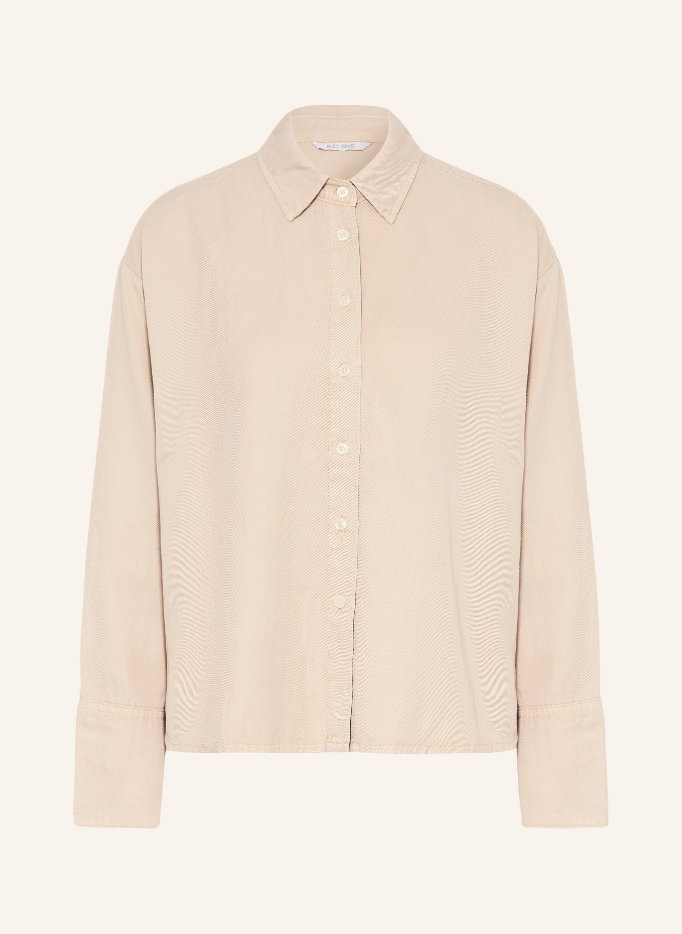 MAC shirt blouse: BEIGE