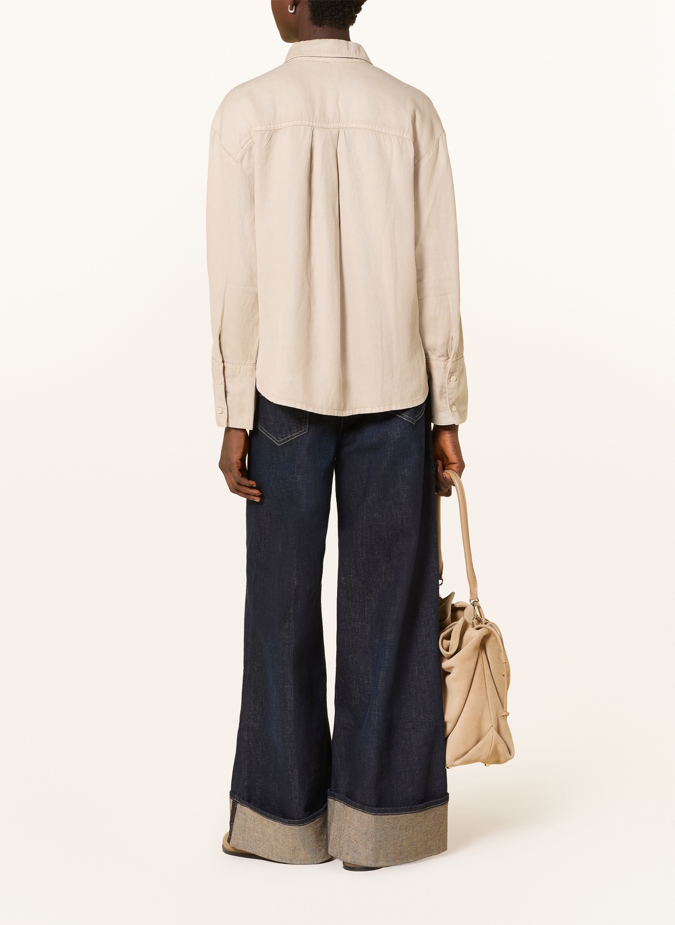 MAC shirt blouse: BEIGE