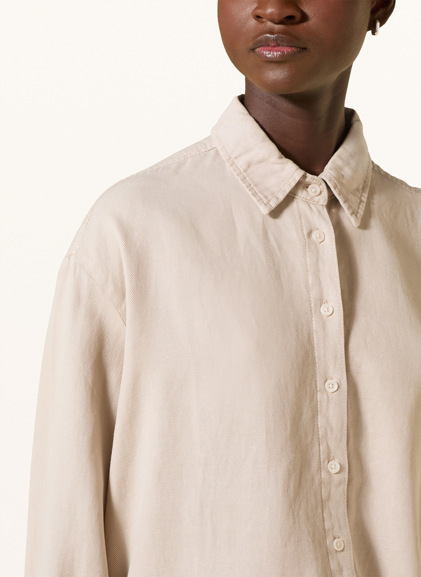 MAC shirt blouse: BEIGE