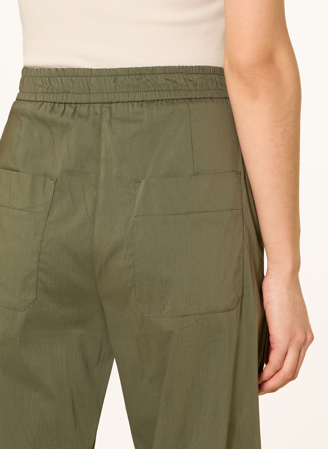 MAC 7/8-broek THEA: DONKERGROEN