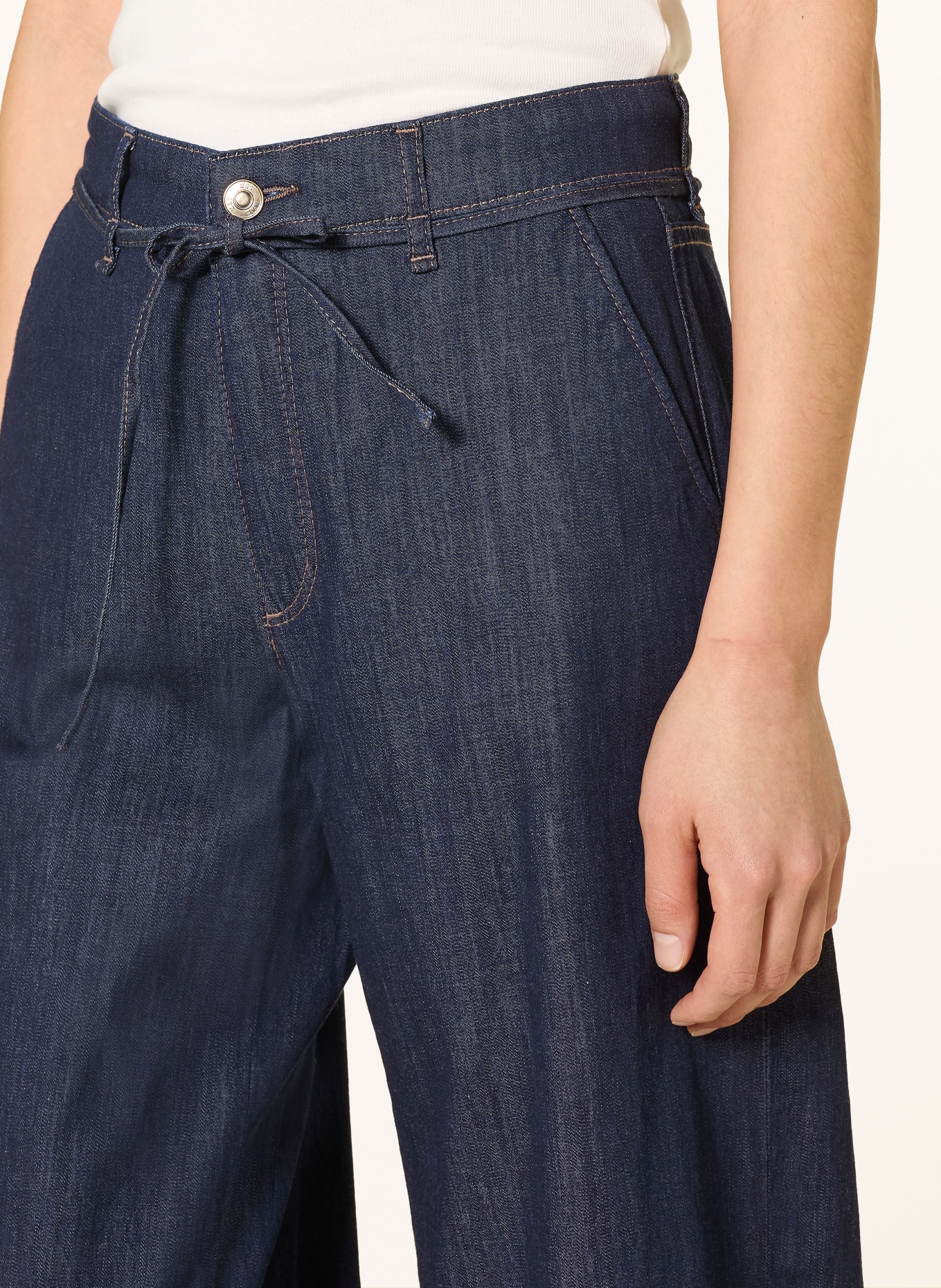 MAC Pantaloni-blugi WENDY: D683 fashion rinsed