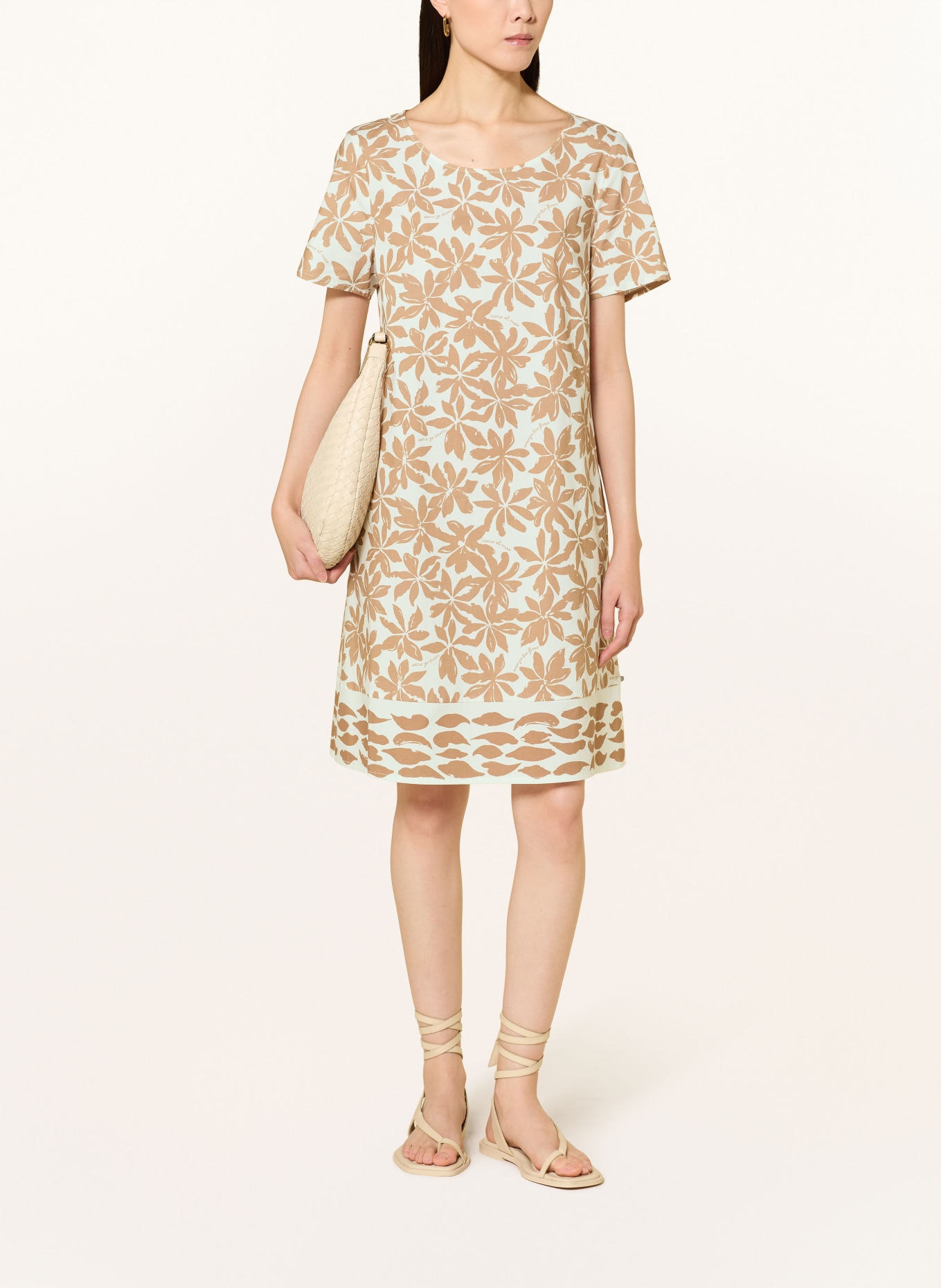 ROBE LÉGÈRE Kleid: CREME / CAMEL