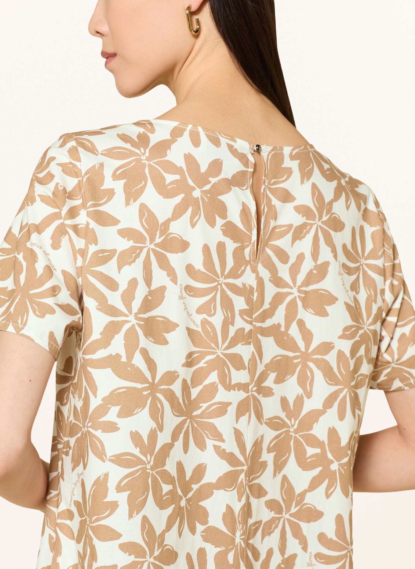 ROBE LÉGÈRE Kleid: CREME / CAMEL