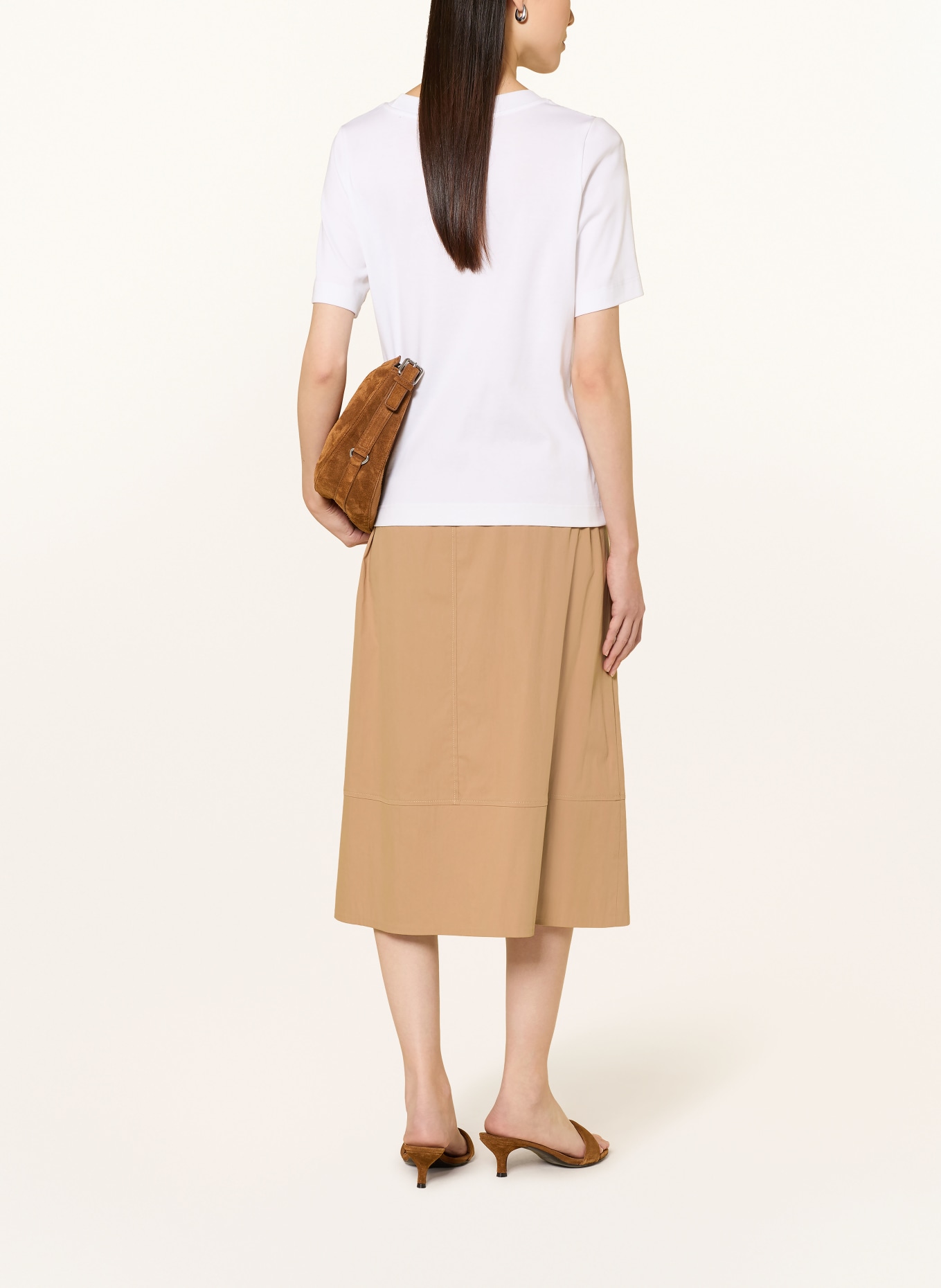 ROBE LÉGÈRE spódnica plisowana: CAMELOWY
