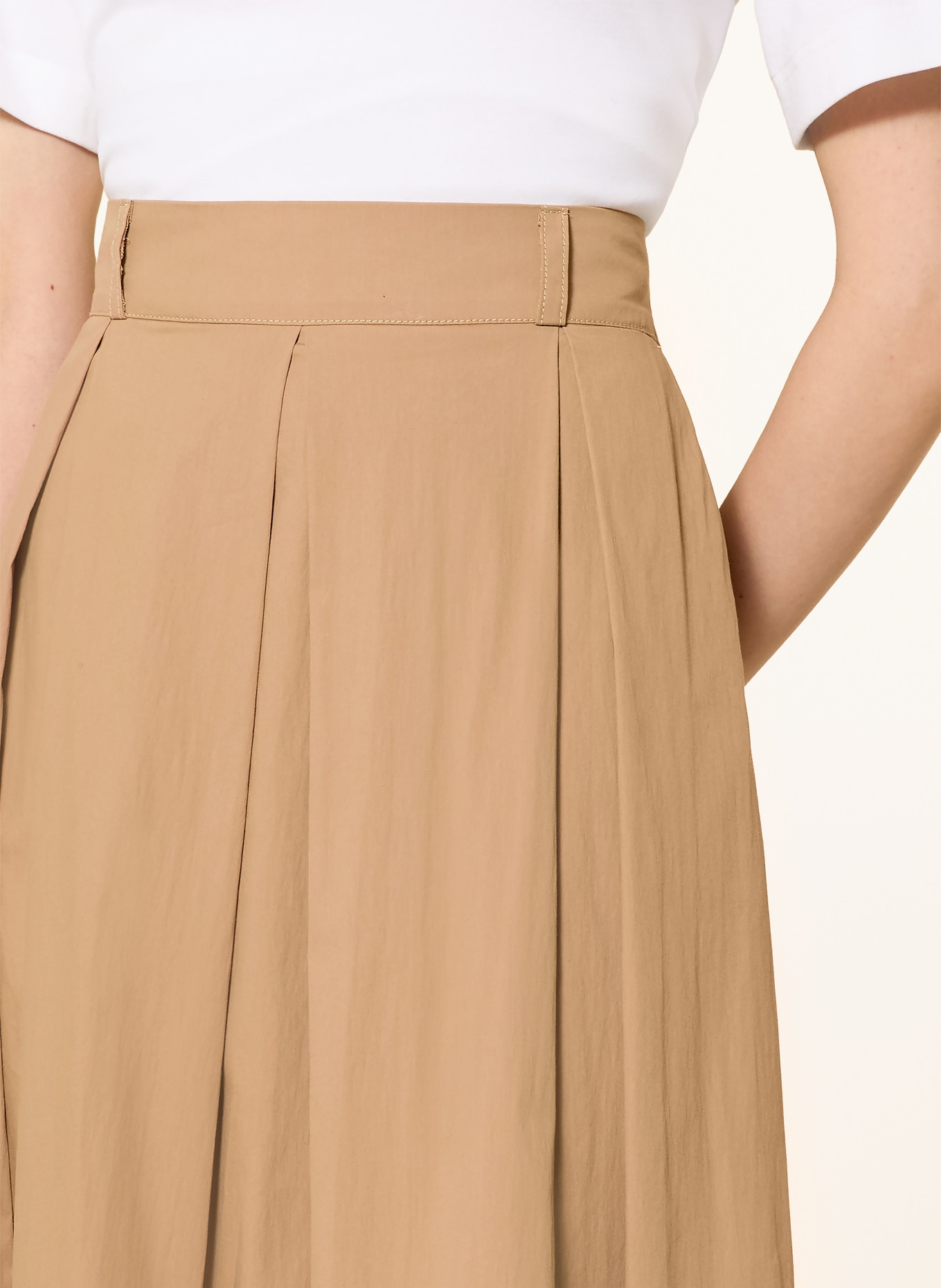 ROBE LÉGÈRE spódnica plisowana: CAMELOWY