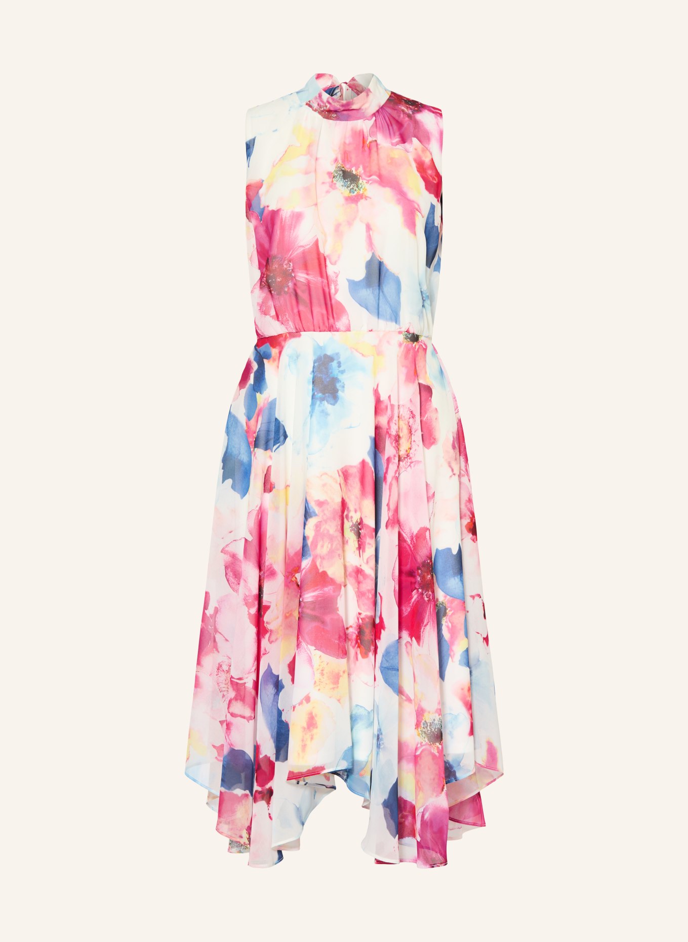 Vera Mont Cocktailkleid: CREME / PINK / BLAU