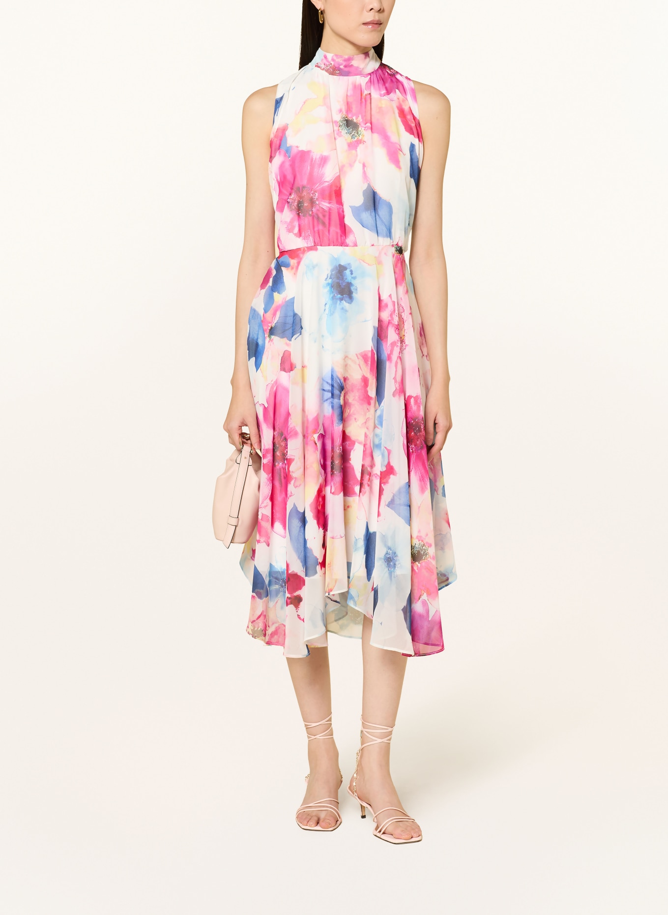 Vera Mont Cocktailkleid: CREME / PINK / BLAU