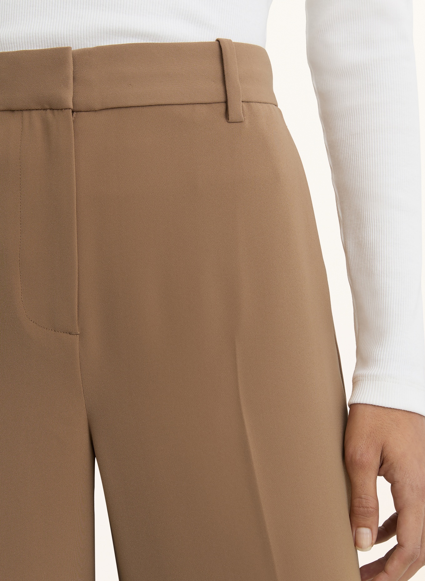 REISS Marlenehose MARGEAUX: COGNAC