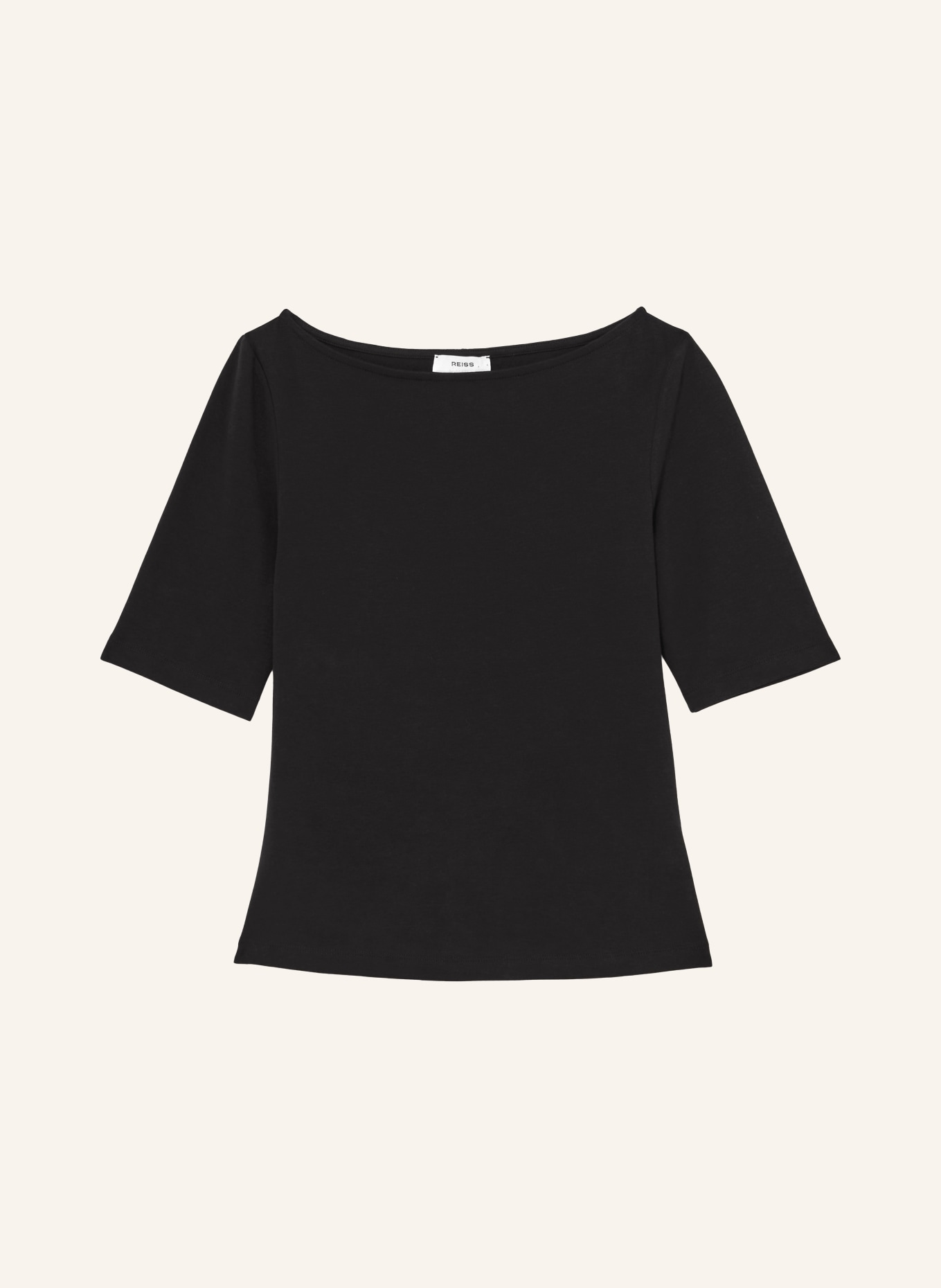 REISS T-Shirt ELLIE: SCHWARZ