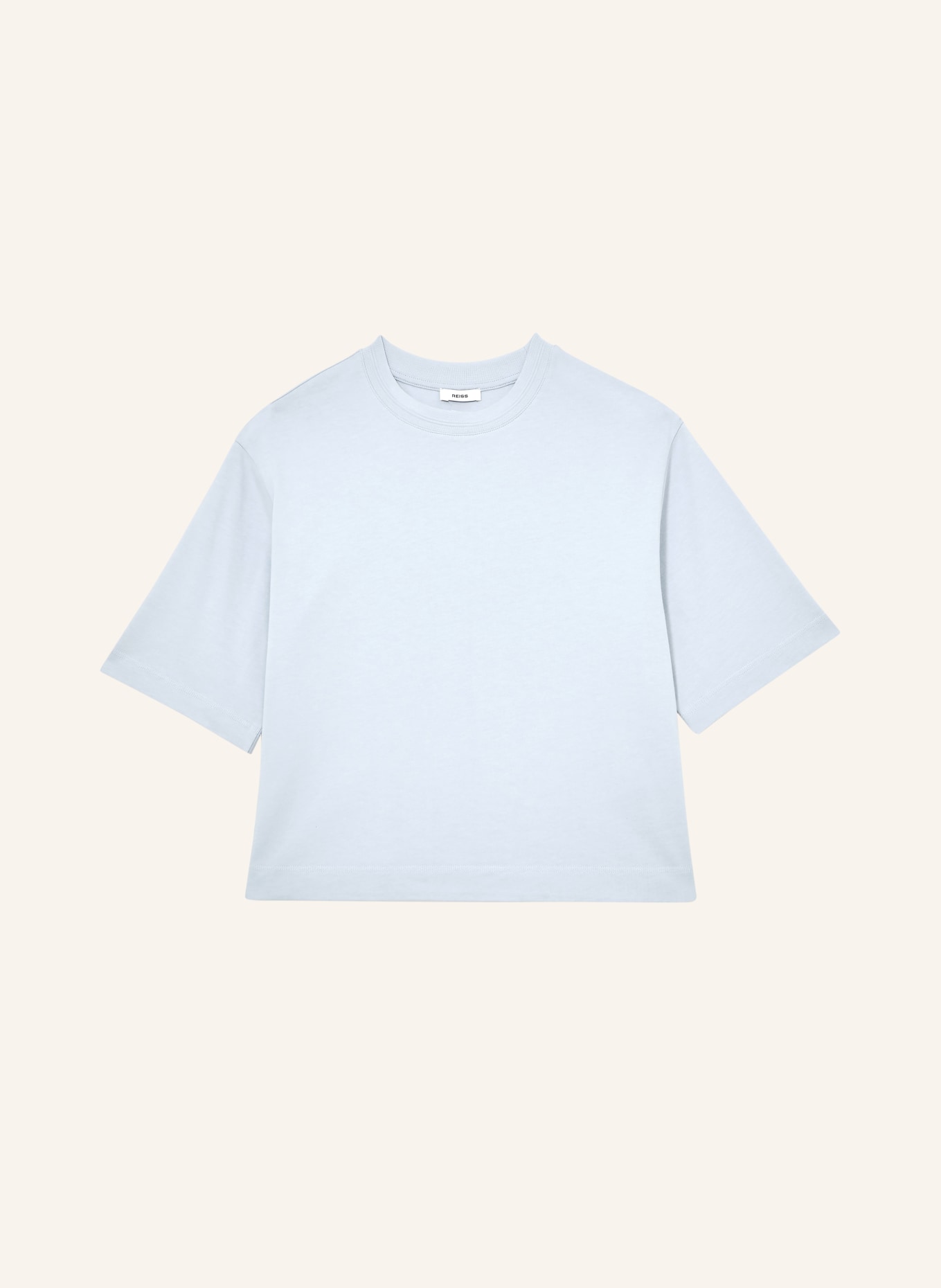 REISS Tričko LARA: TMAVĚ MODRÁ