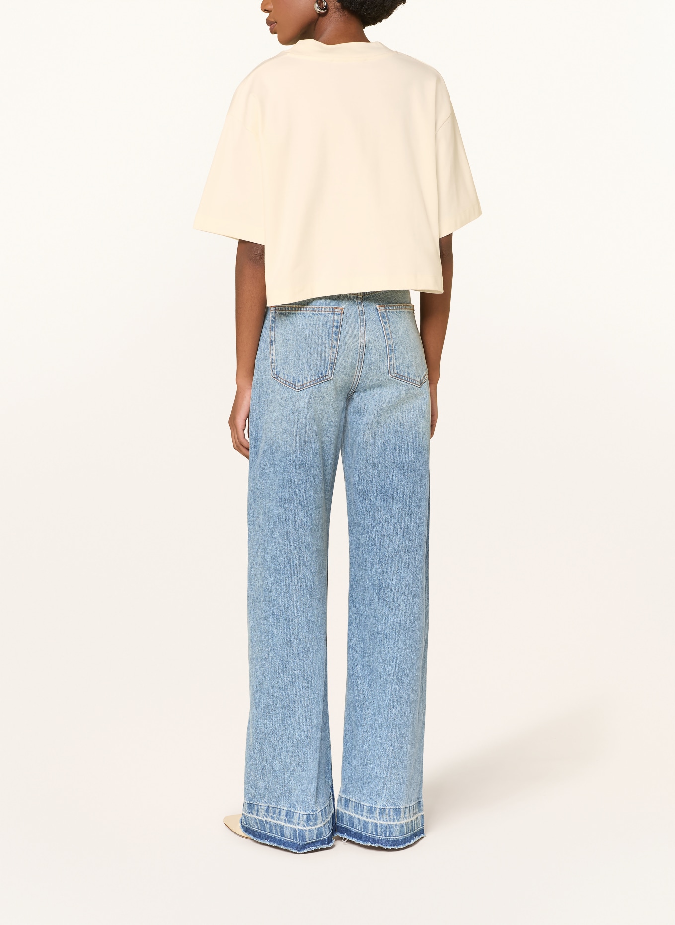 by Aylin Koenig BENJI T-shirt: ECRU