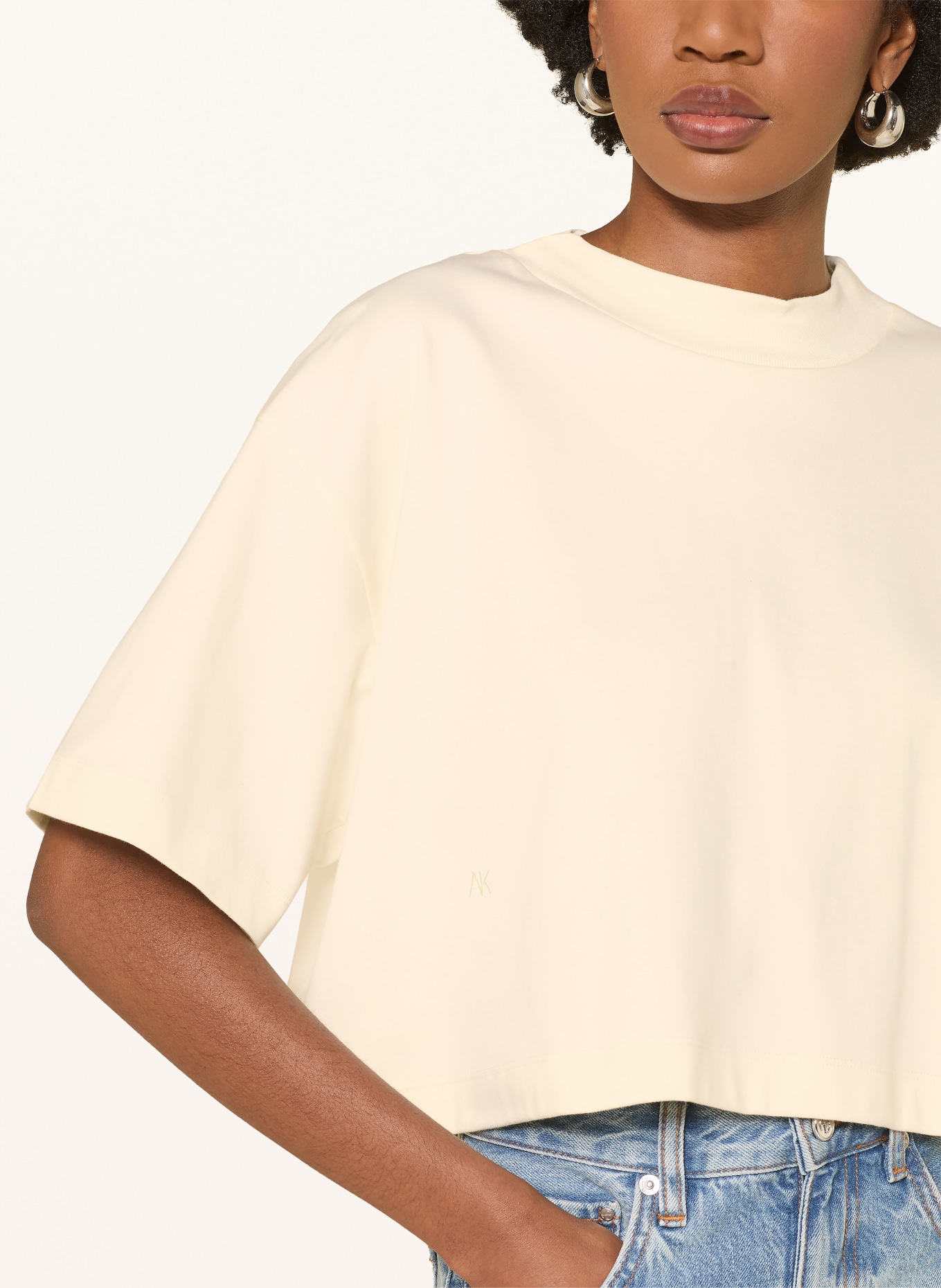 by Aylin Koenig BENJI T-shirt: ECRU